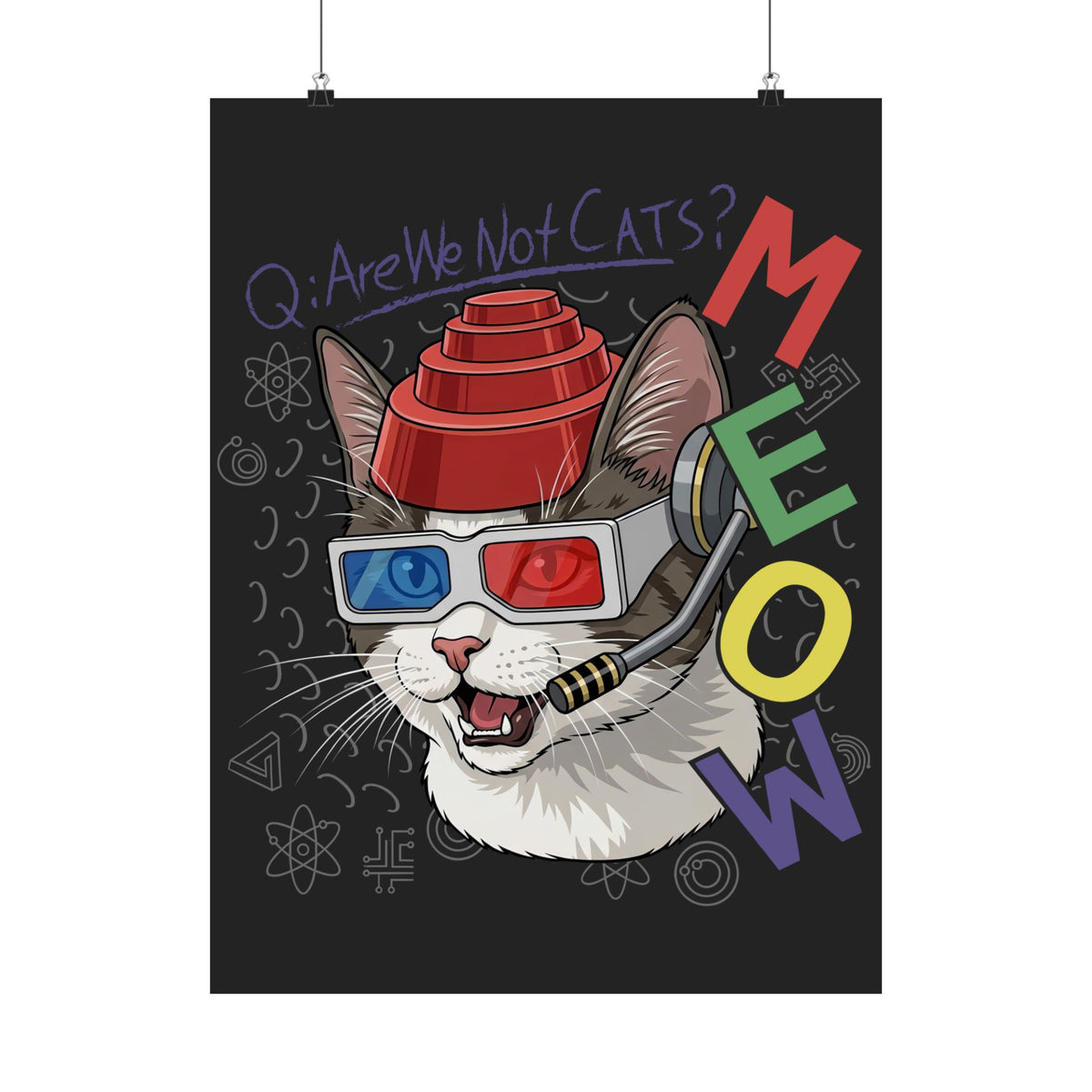 Meow Are We Not Cats Poster