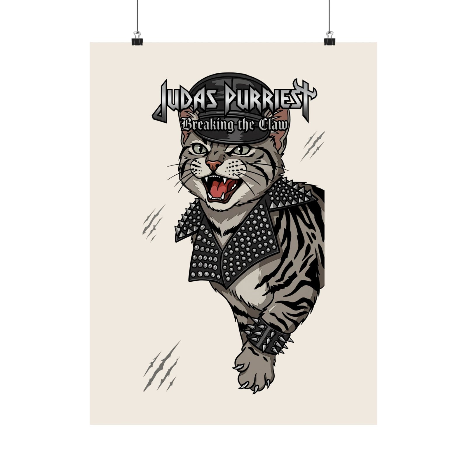 Judas Purriest 'Breaking the Claw' Poster