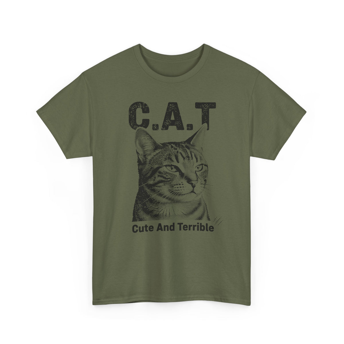 Cute and Terrible Cat T-Shirt