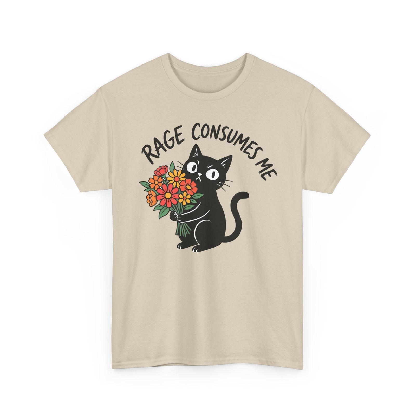 Rage Consumes Me Cat T-Shirt