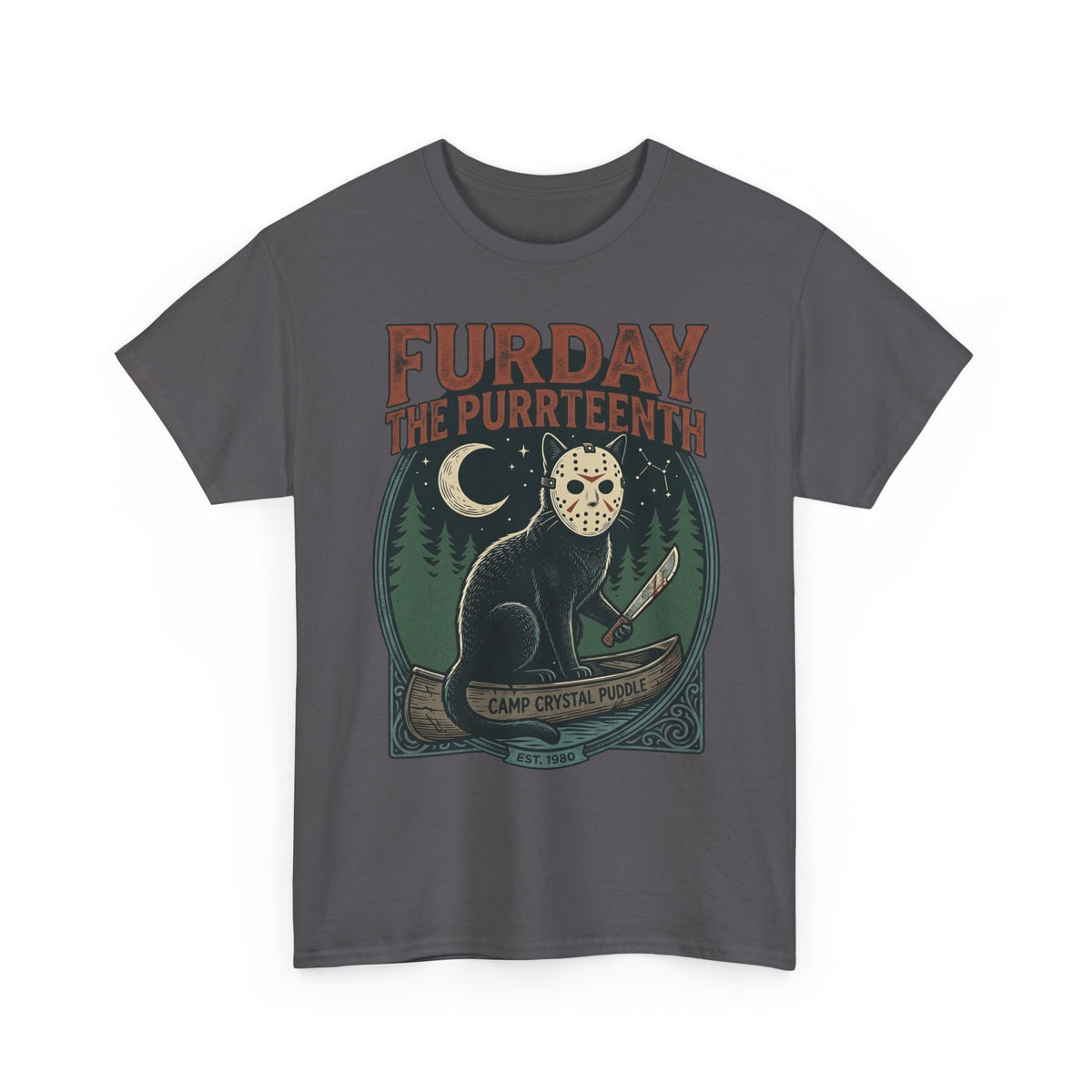Horror Cat "Furday the Purrteenth" T-Shirt