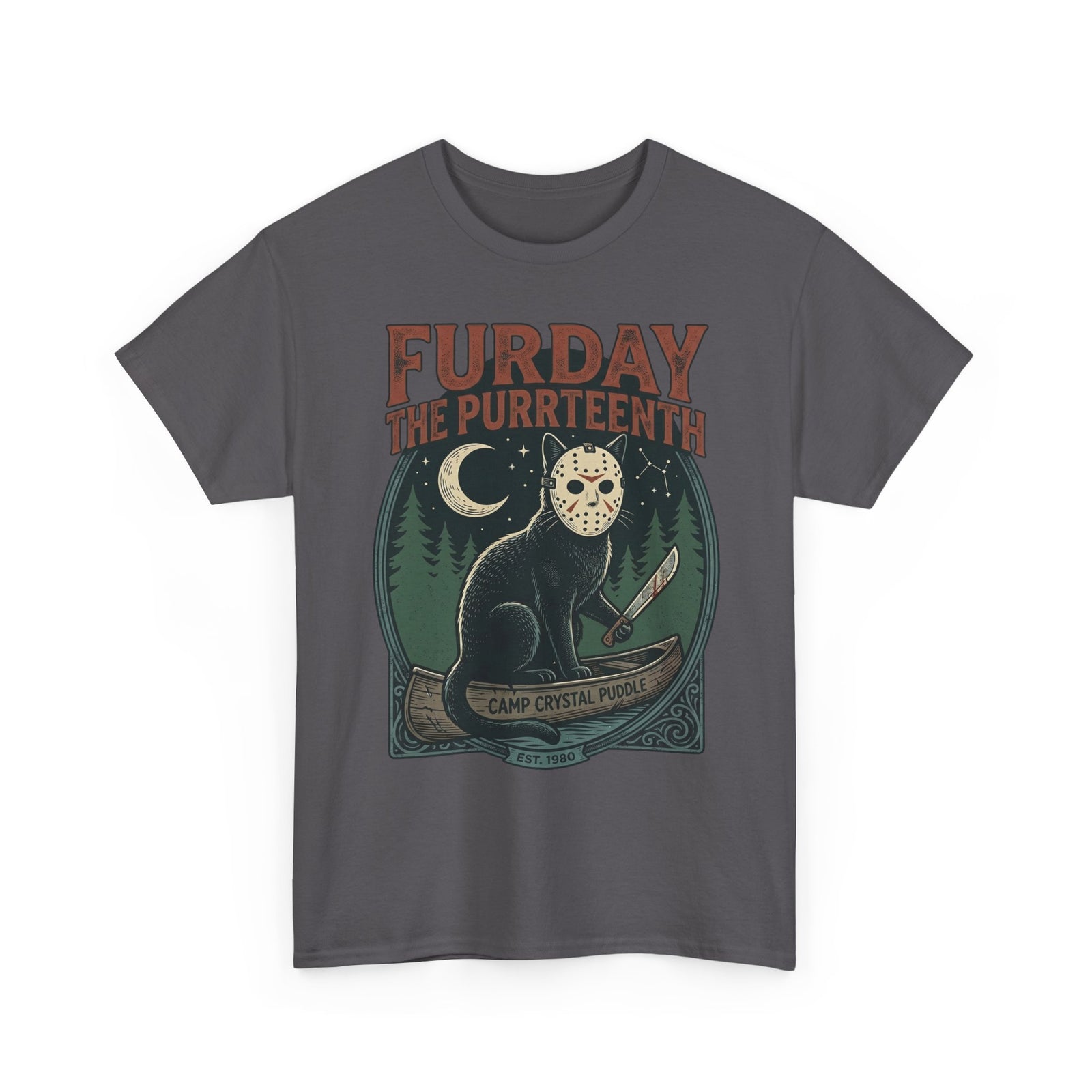Horror Cat "Furday the Purrteenth" T-Shirt