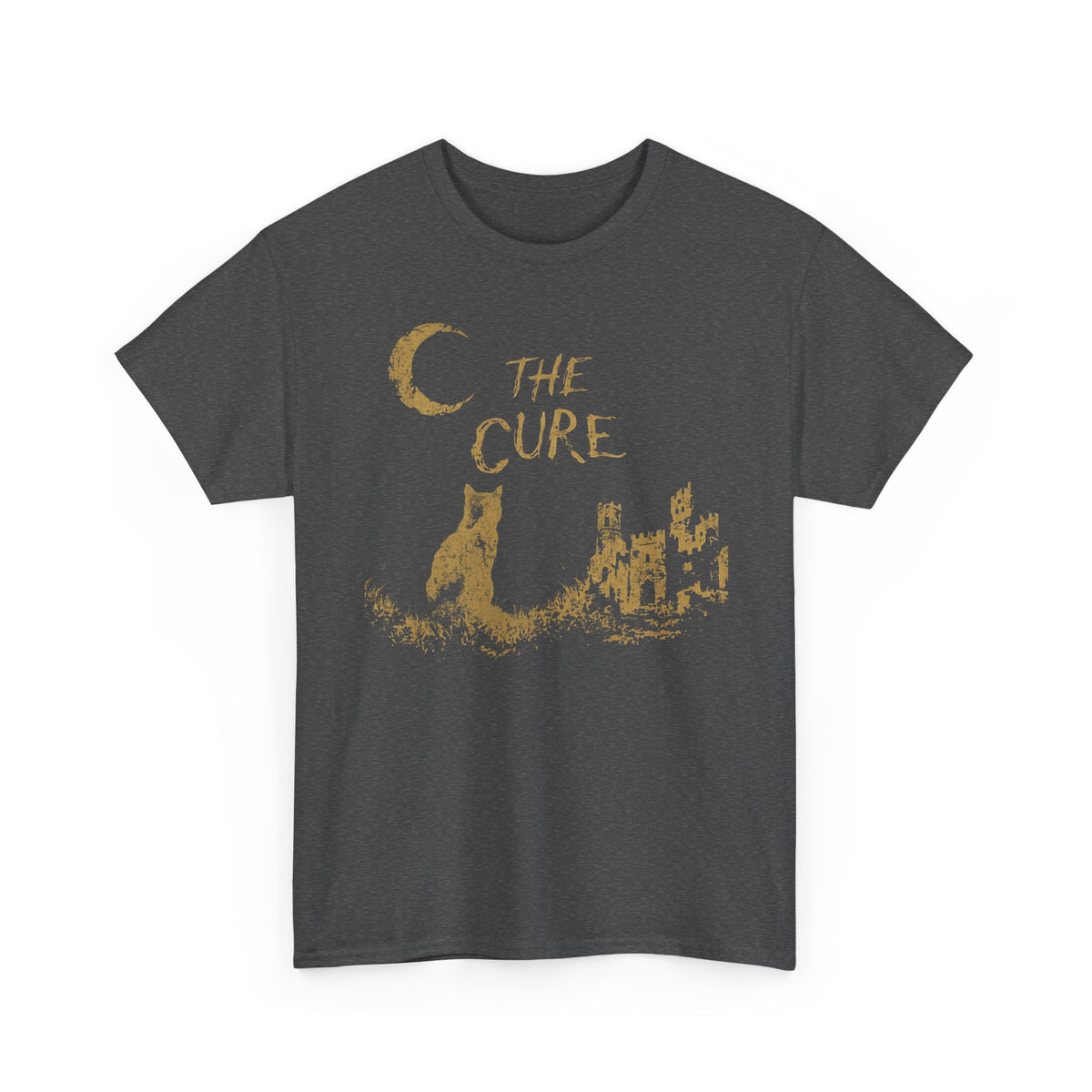 Goth Cat Lover T-Shirt — Goth Aesthetic Cat Tee