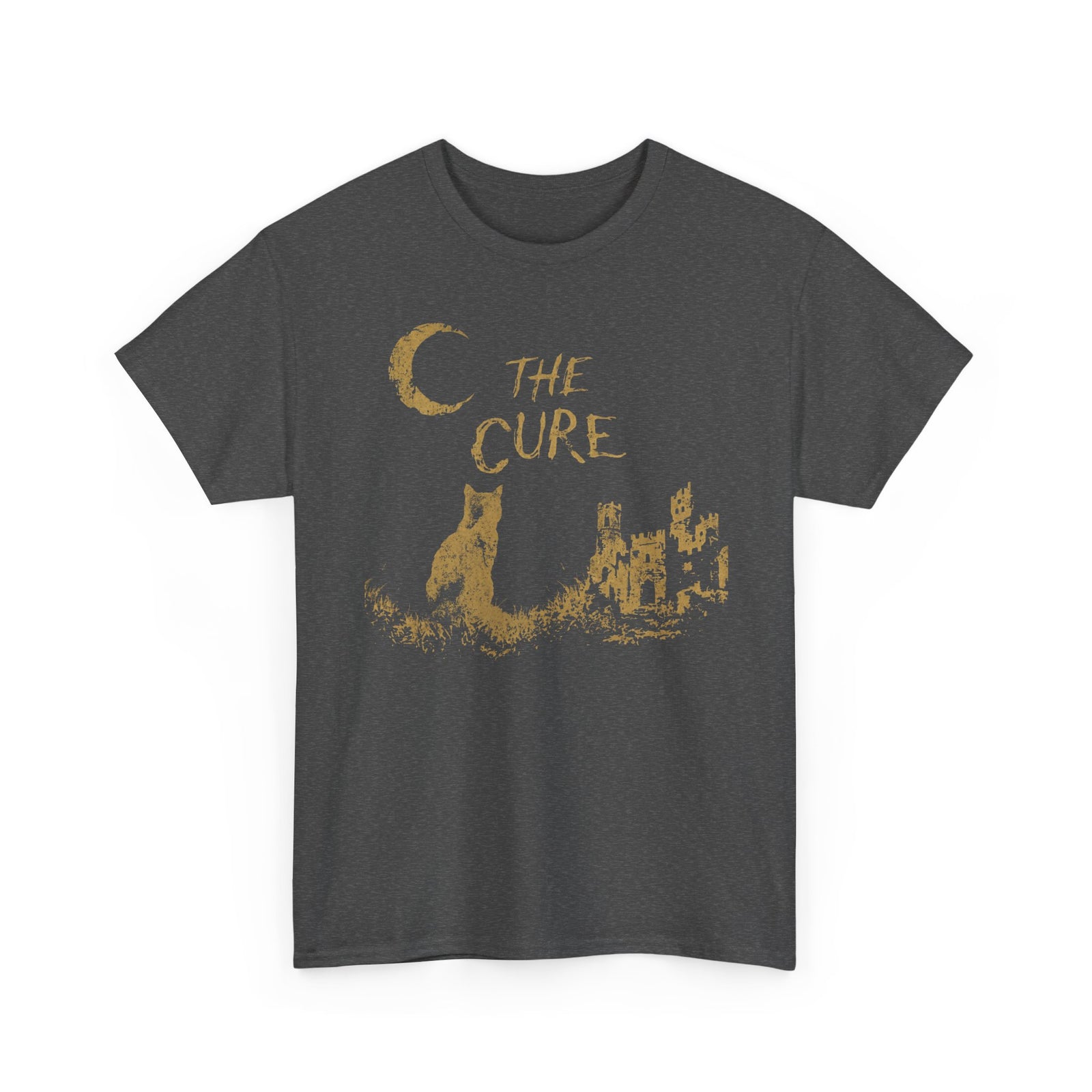 Goth Cat Lover T-Shirt — Goth Aesthetic Cat Tee
