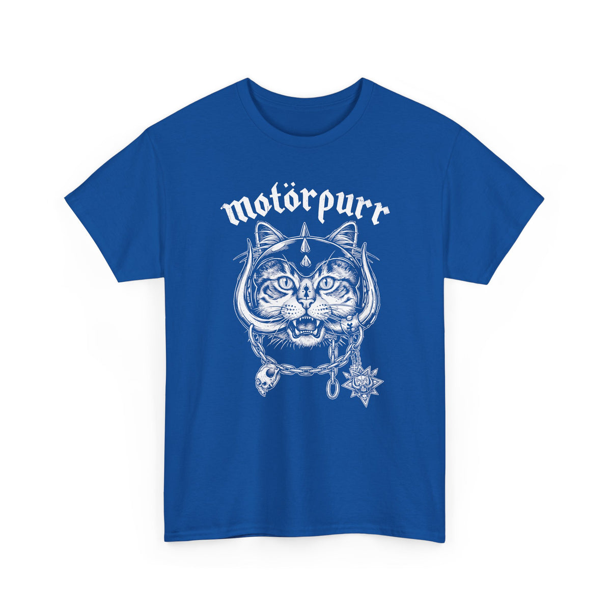 Heavy Metal Cat "Motorpurr" T-Shirt