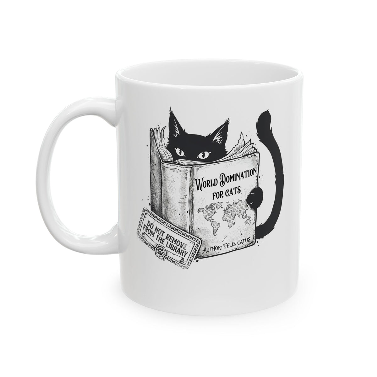 Cats "Dominated" the World Ceramic Mug