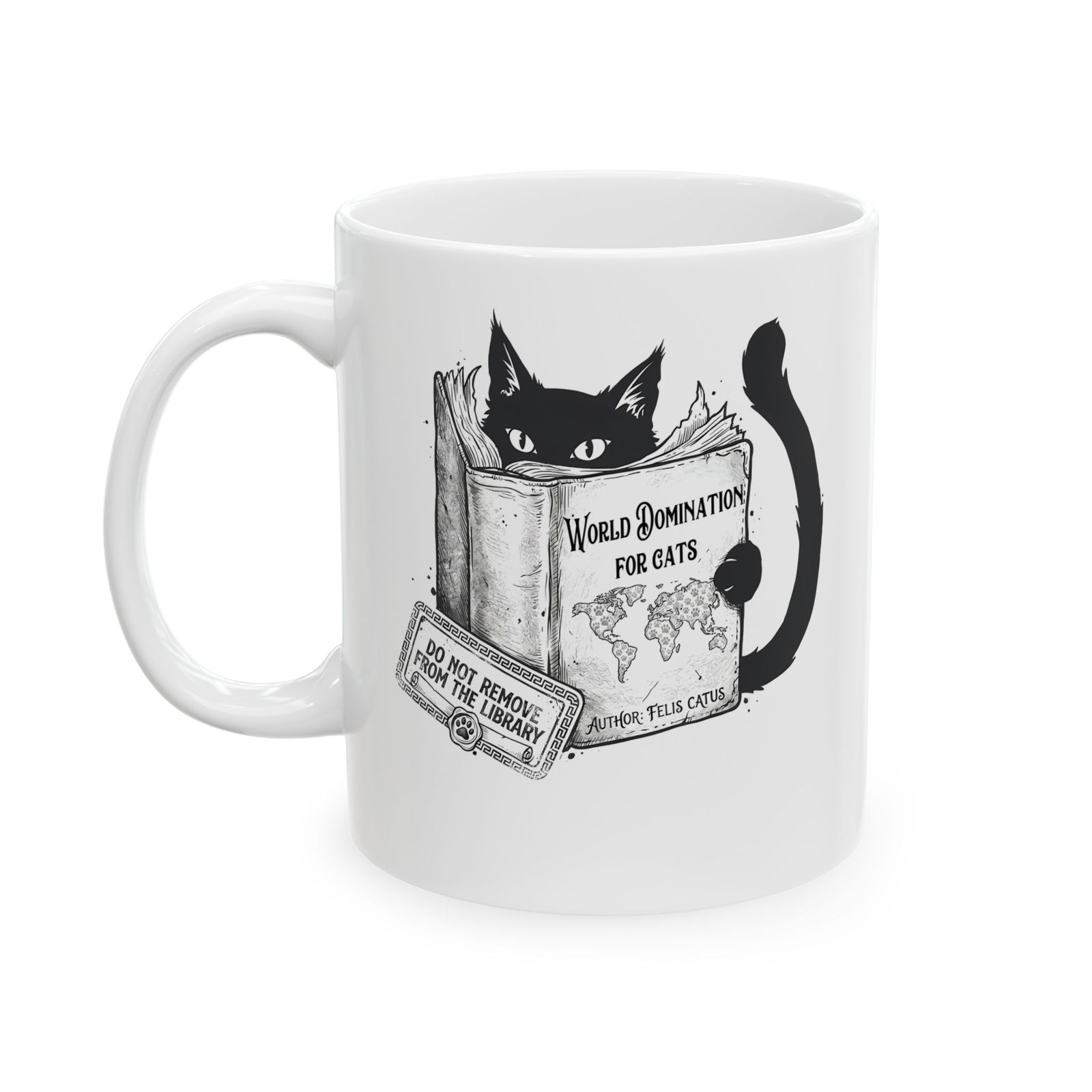 Cats "Dominated" the World Ceramic Mug