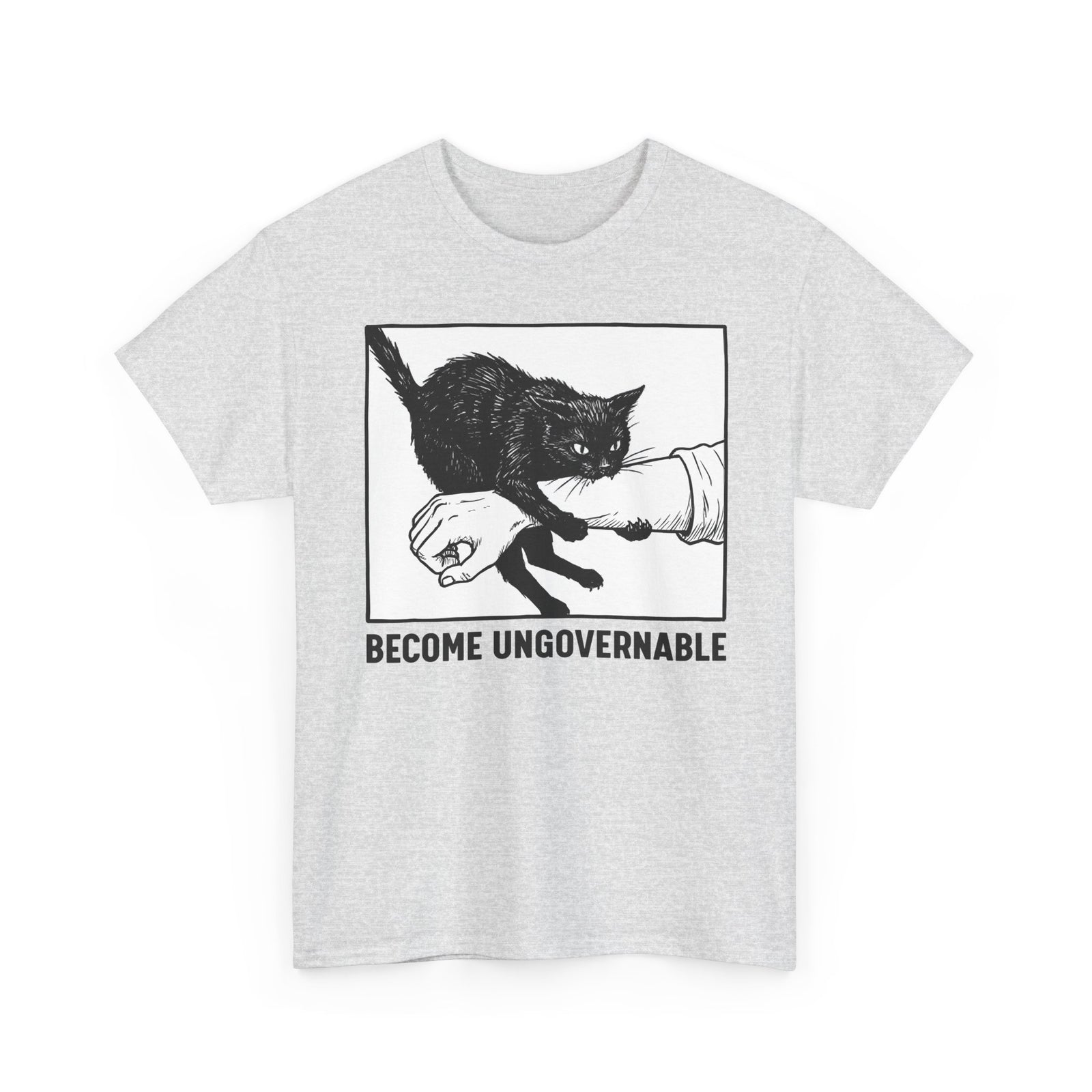 Become Ungovernable Cat T-Shirt