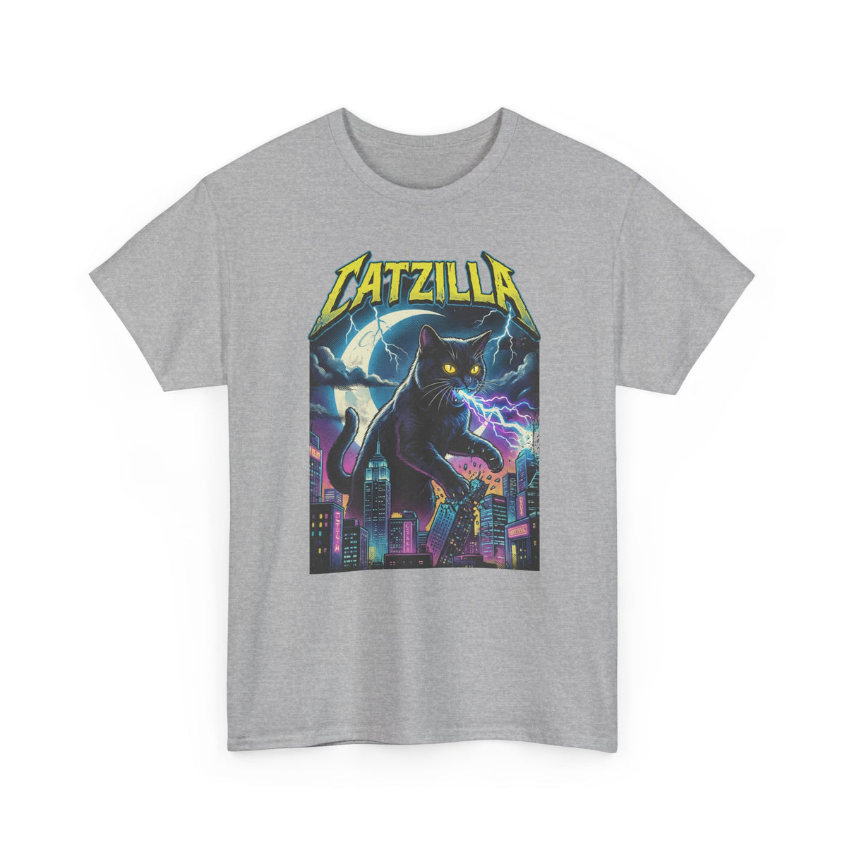 Cat Attack T-Shirt — Funny Graphic Cat Tee