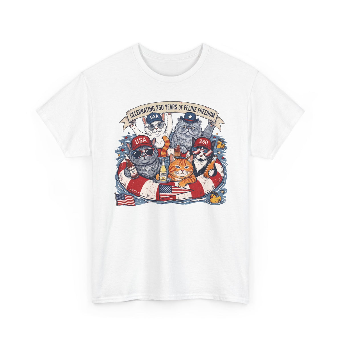 250 Years of Feline Freedom T-Shirt