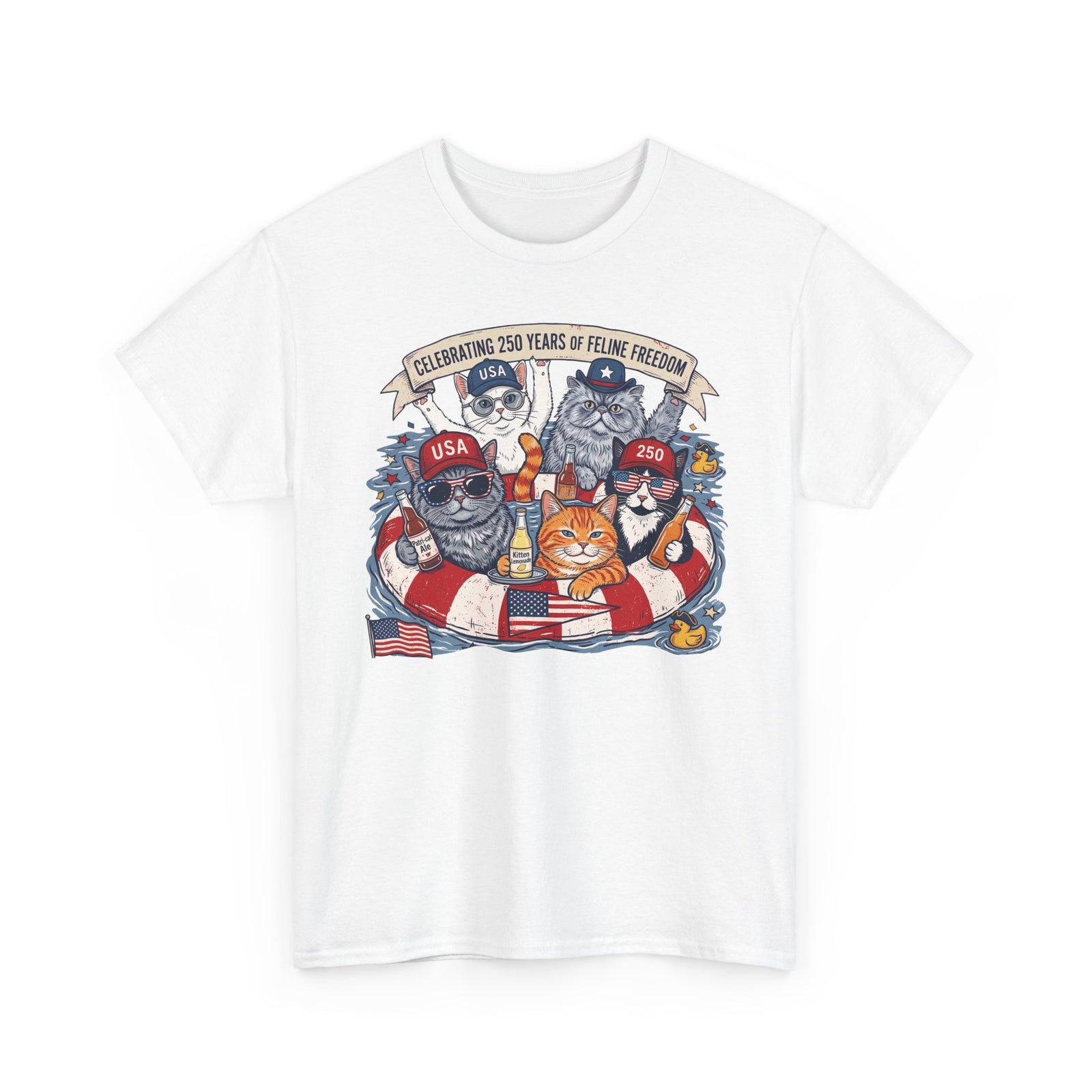 250 Years of Feline Freedom T-Shirt