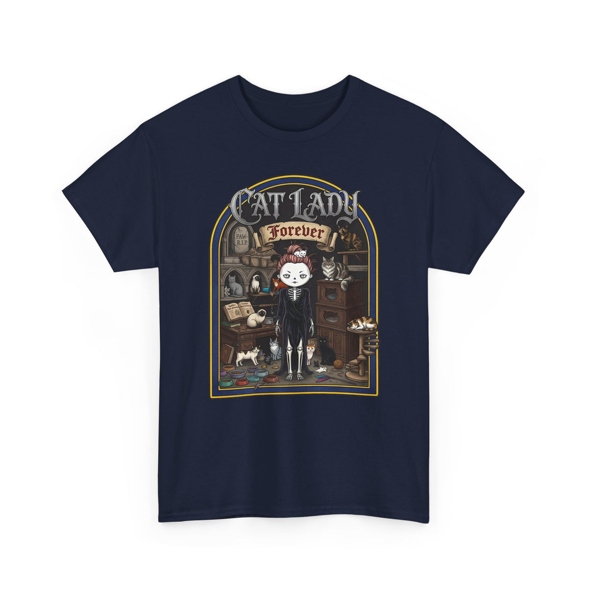 Cat Lady T-Shirt Funny Cat Lover Tee