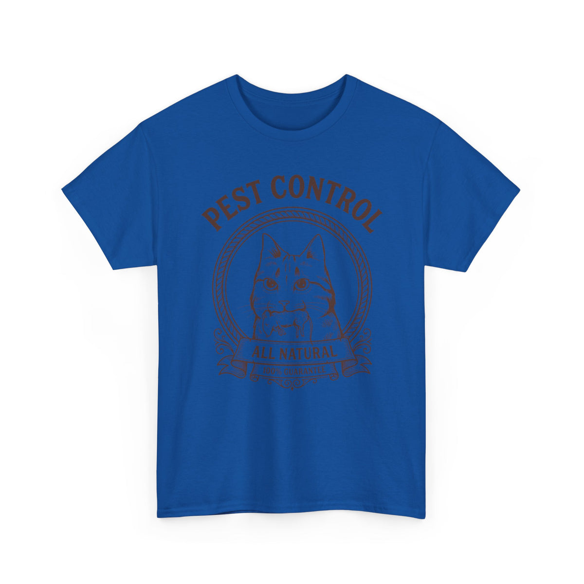 All Natural Pest Control – Funny Cat T-Shirt
