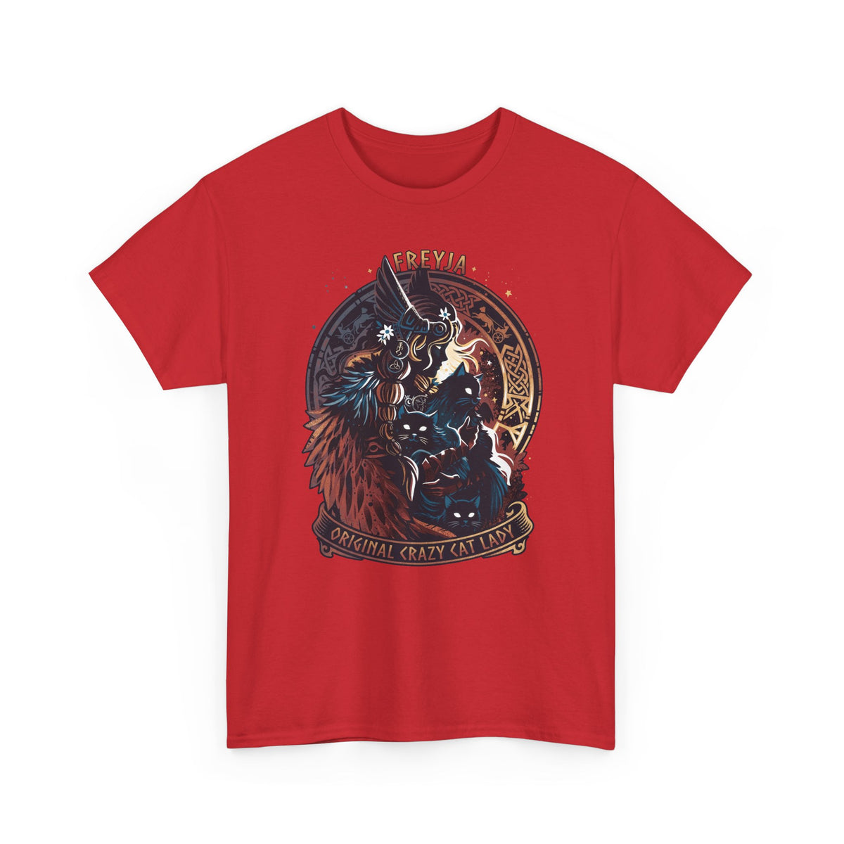 Crazy Cat Lady T-Shirt — Freyja Original Cat Lover Tee