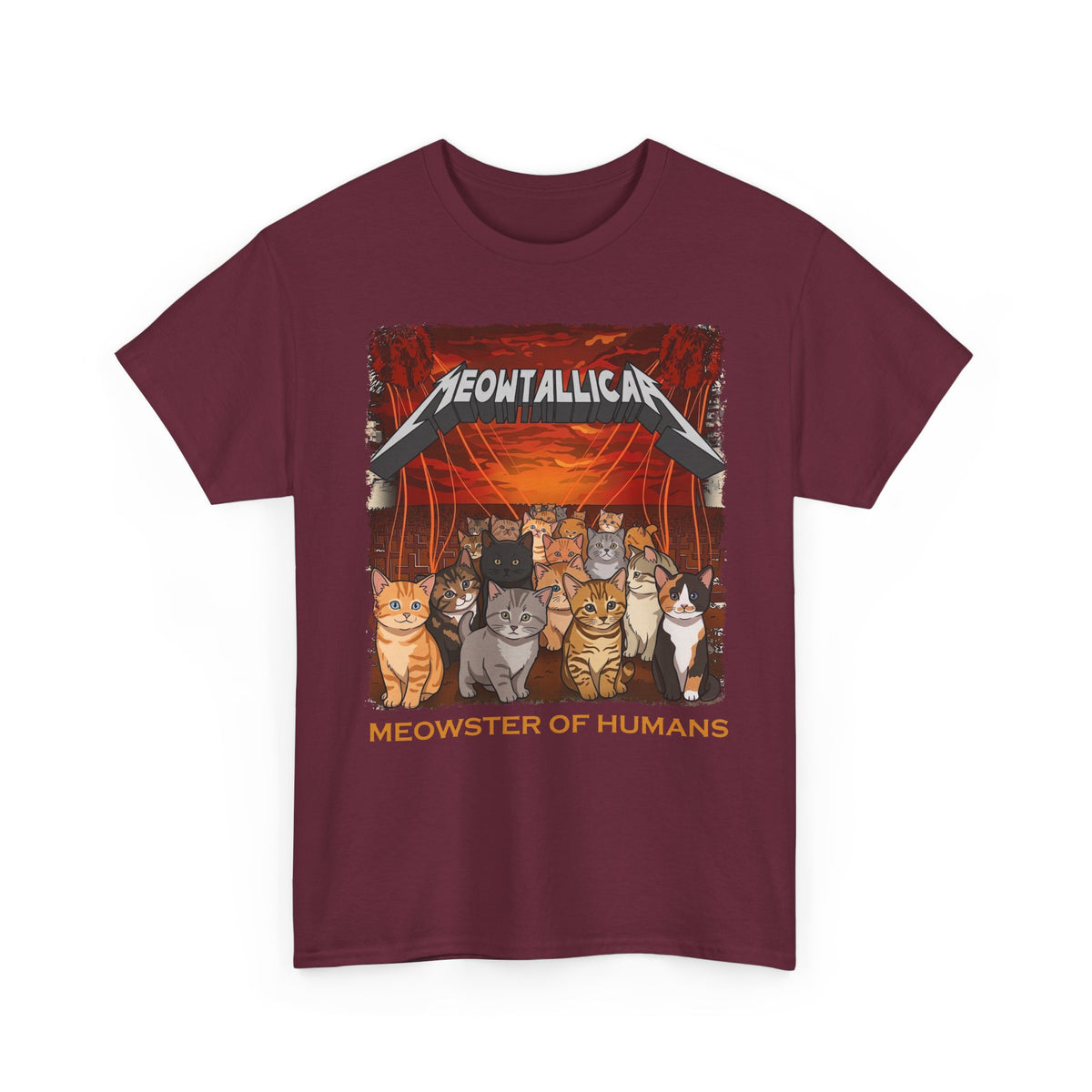 Meowster of Humans Cat T-Shirt