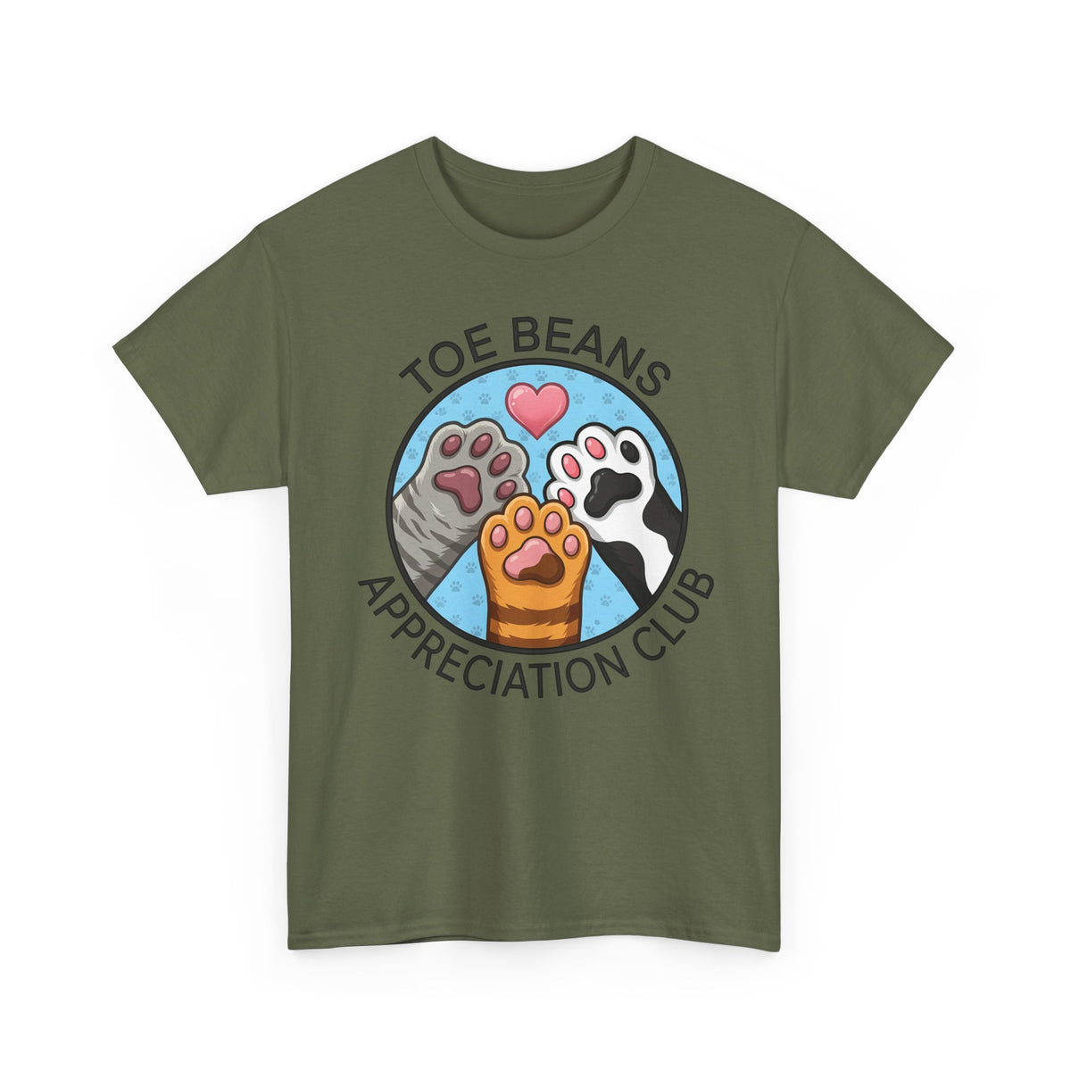 Toe Beans Appreciation Club Cat Lovers T-Shirt