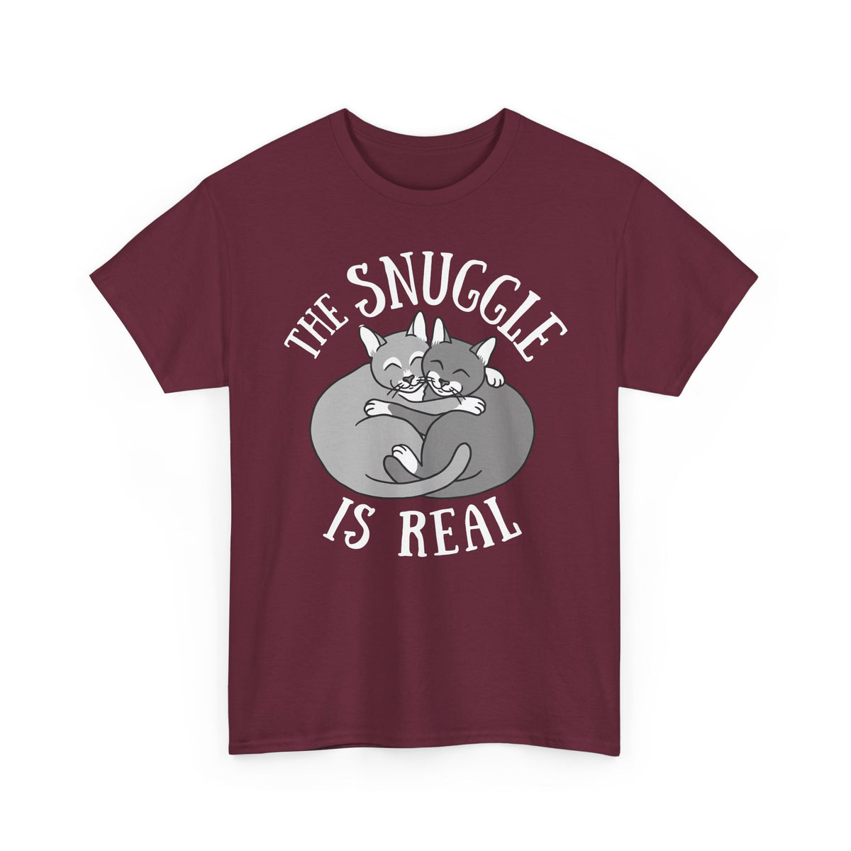 The Snuggle Is Real Cat Lover T-Shirt