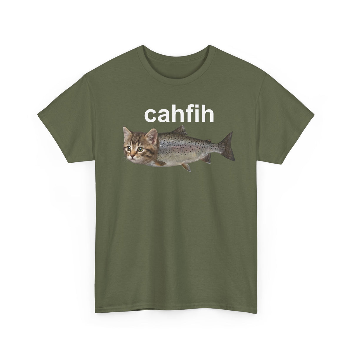 Cahfih Catfish T-Shirt — Funny Catfish Design