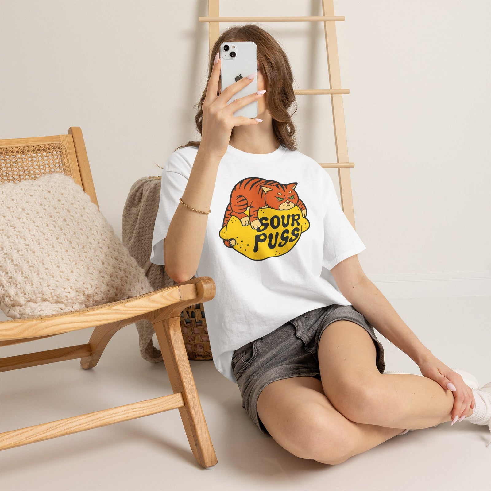 Sour Puss Cat T-Shirt