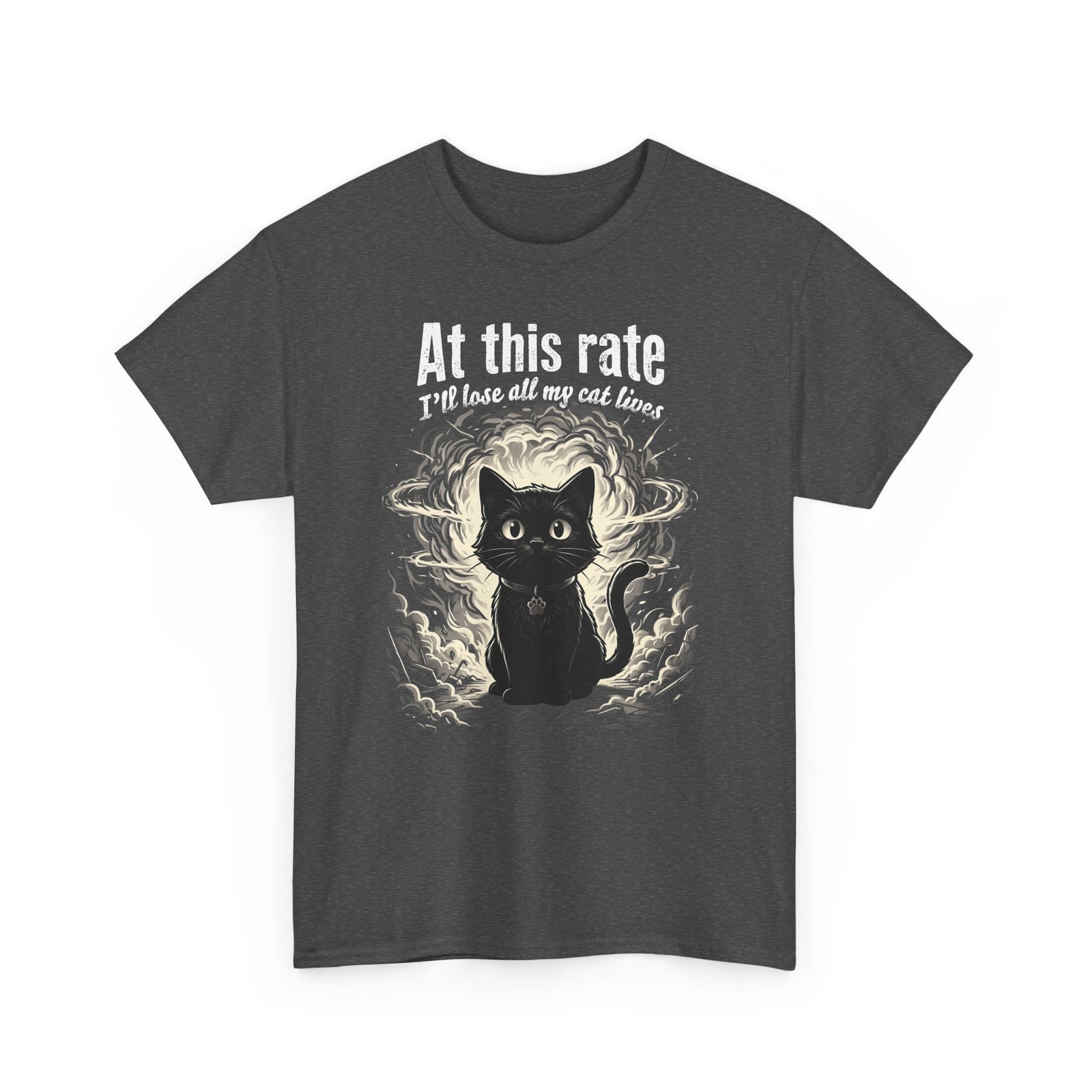 Apocalypse Cat T-Shirt Post-Apocalyptic Cat Graphic Tee