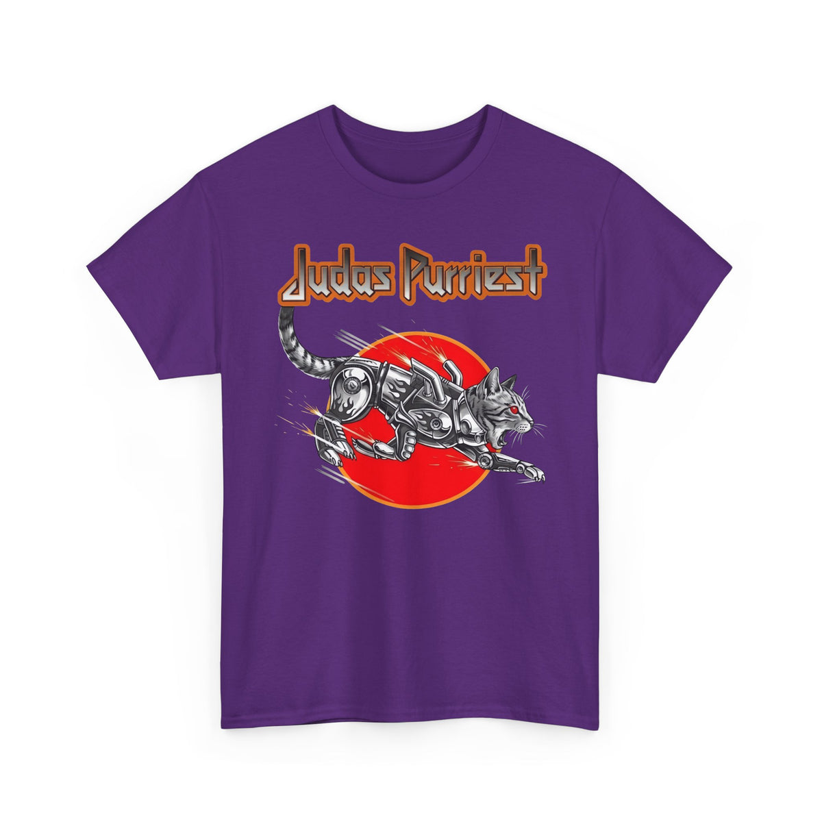 Judas Purriest Cat Graphic Tee