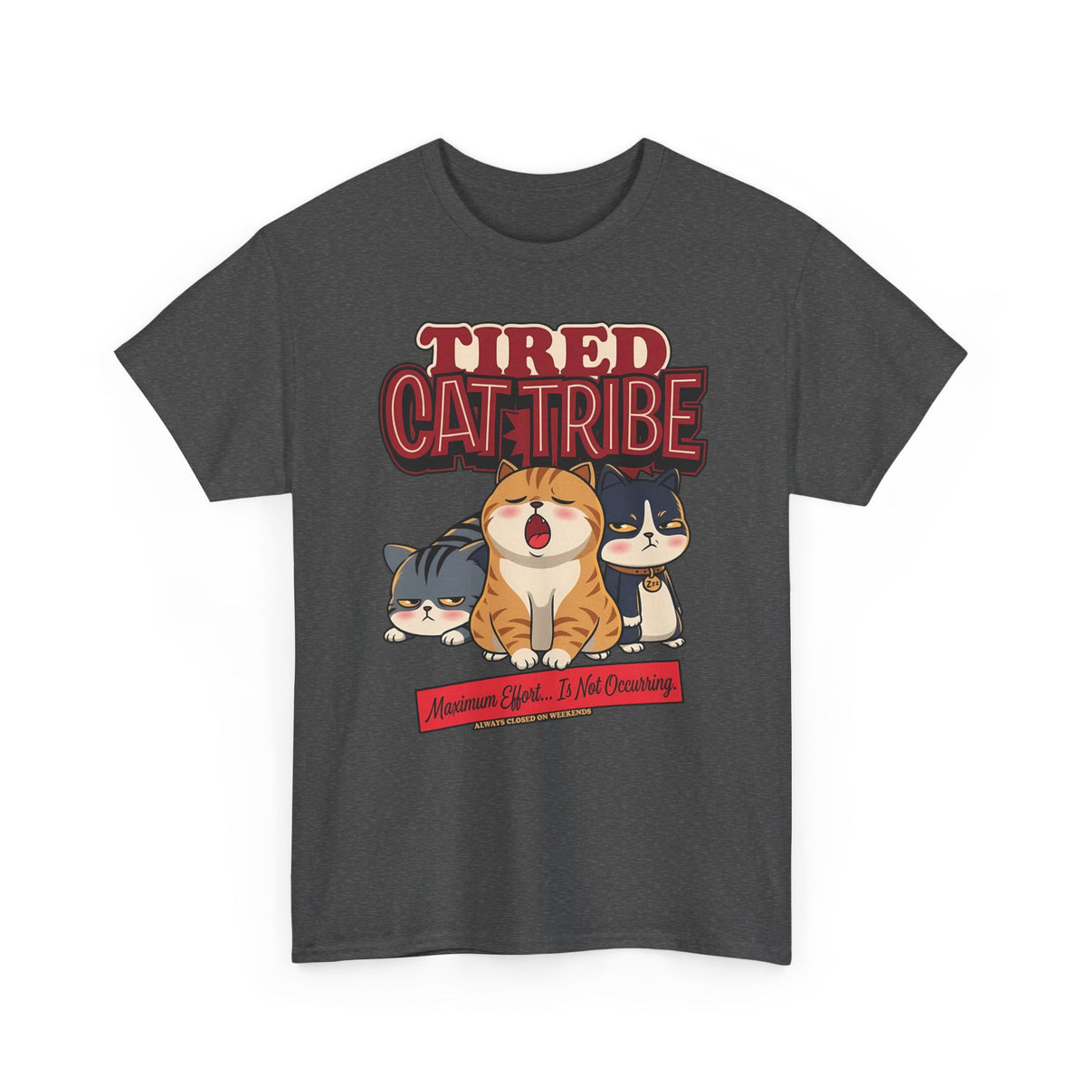 Tired Cat Tribe T-Shirt