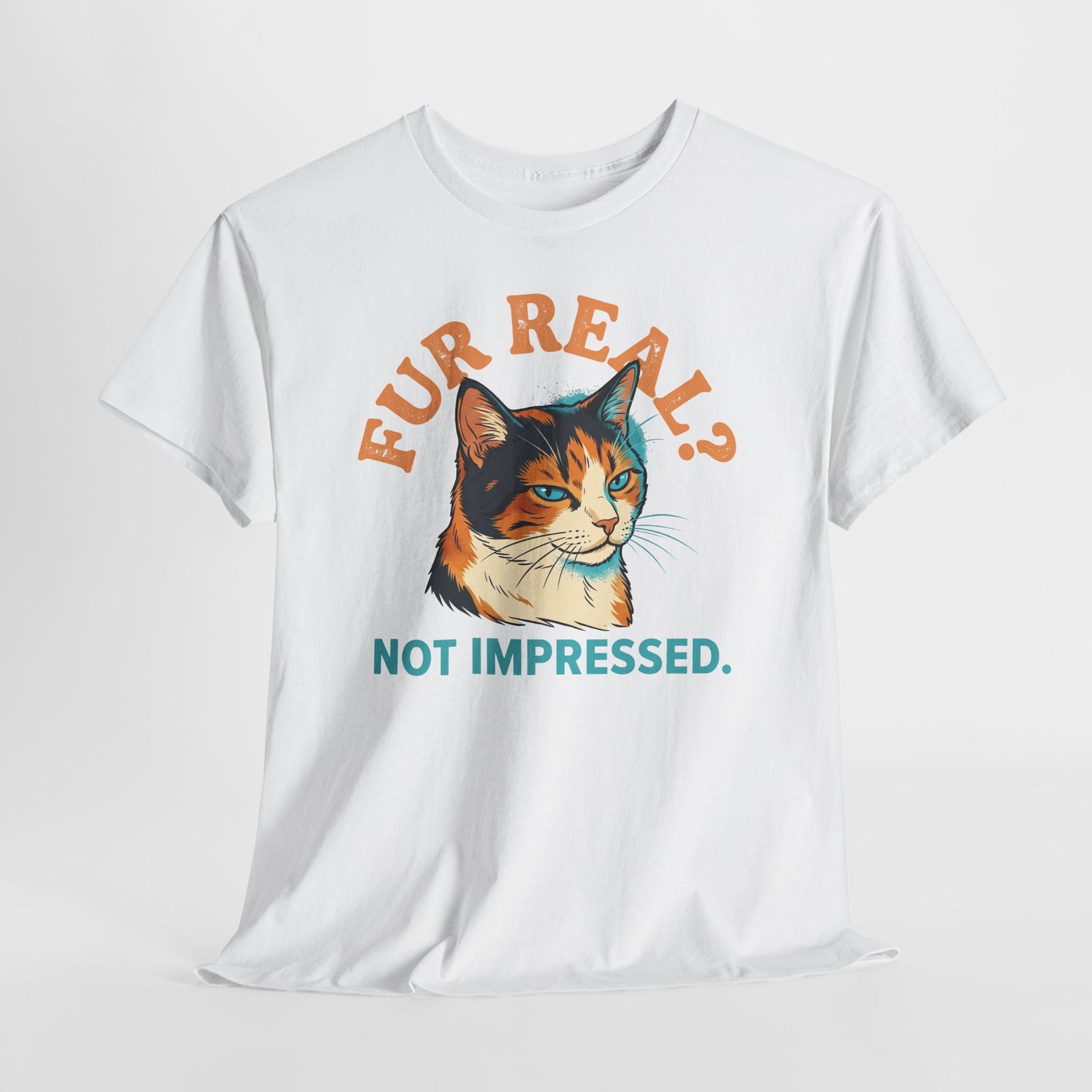 Cat Rescue T‑Shirt — Noir City Cat with Paw Signal