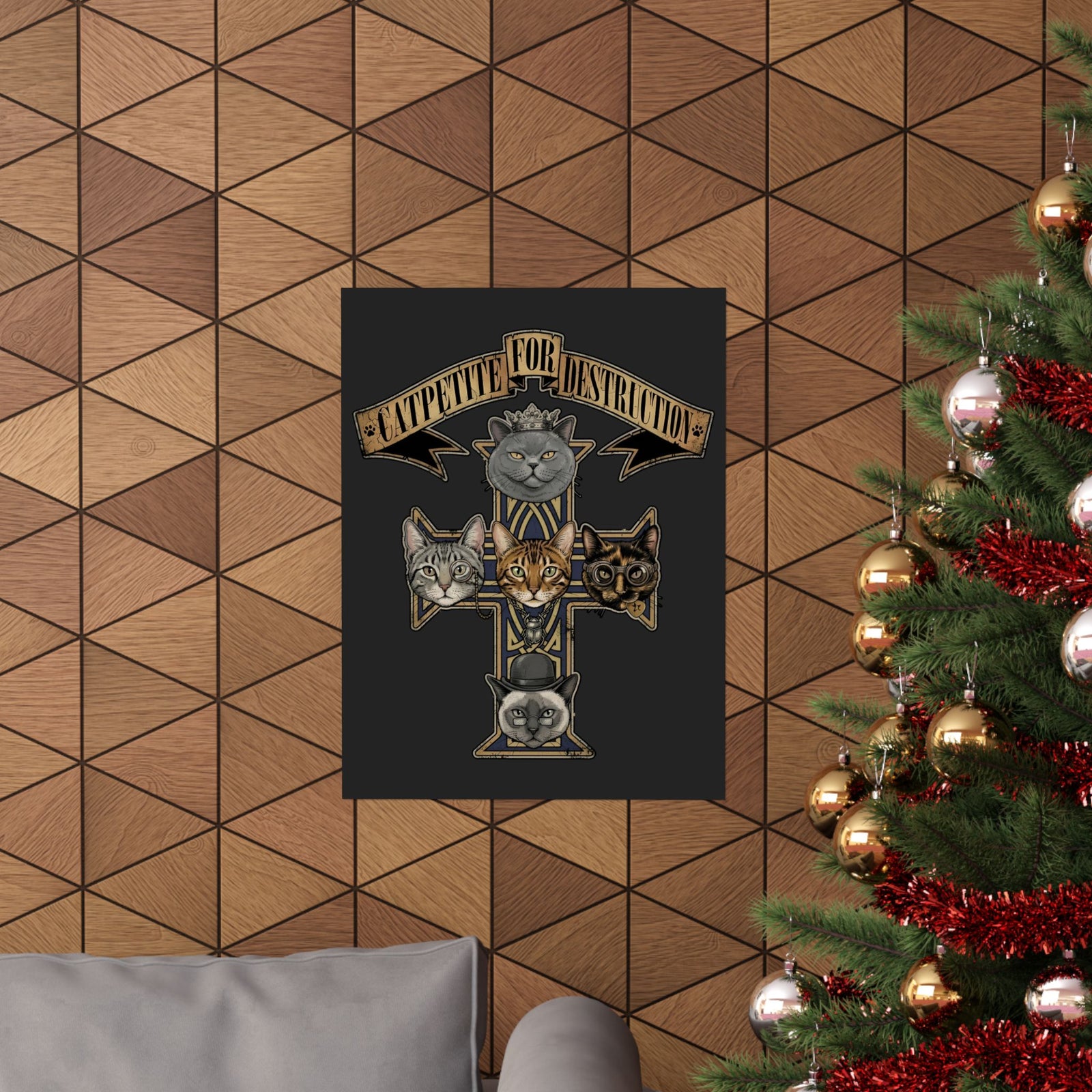 Catpetite For Destruction Poster