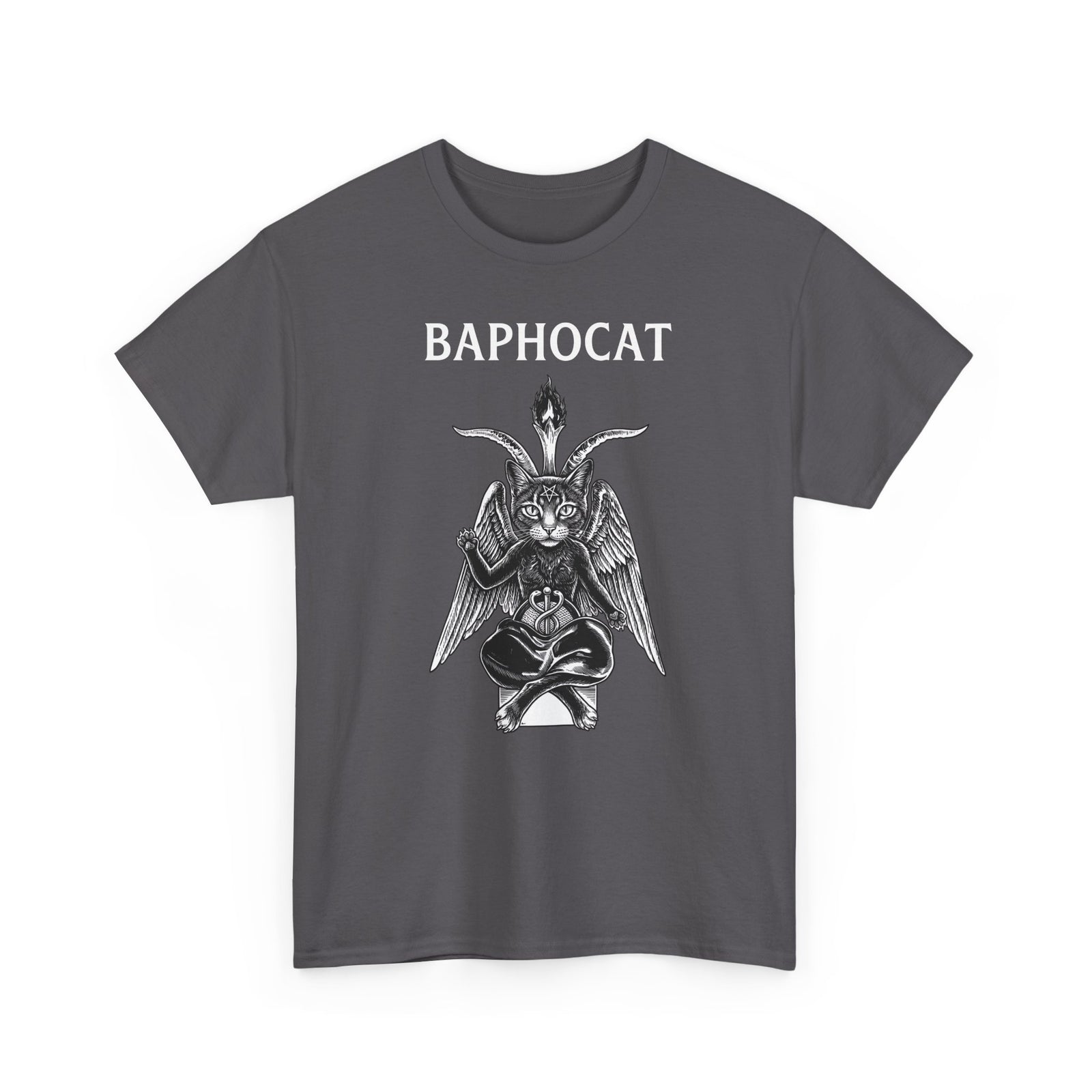 Baphocat Dark Evil Cat T-Shirt