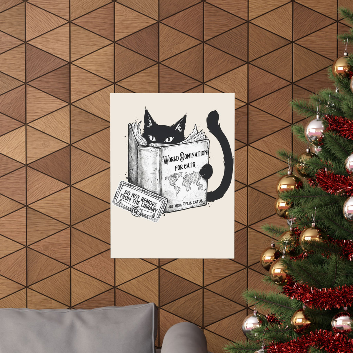 Cats "Dominated" the World Poster