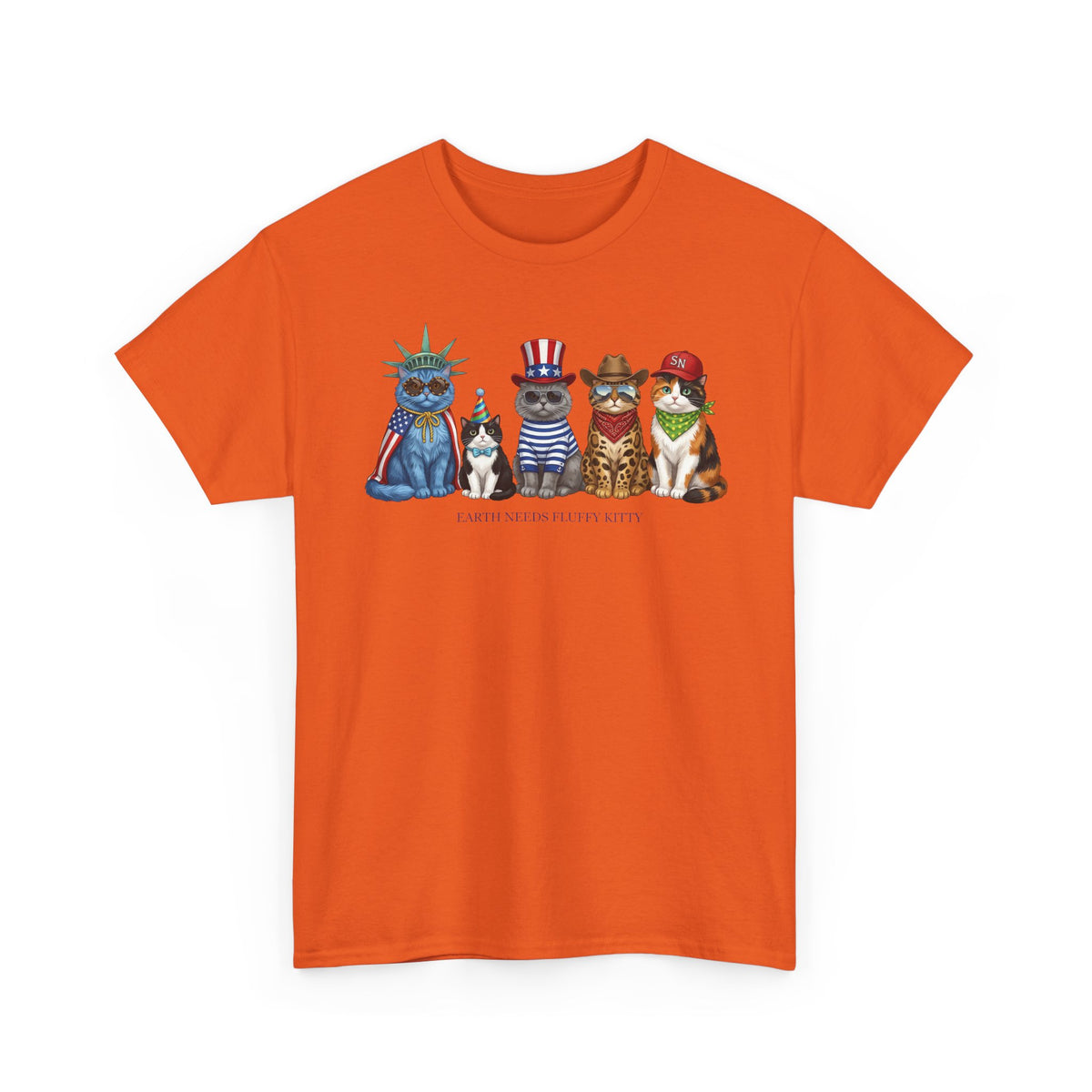 Earth Needs Fluffy Kitty T-Shirt