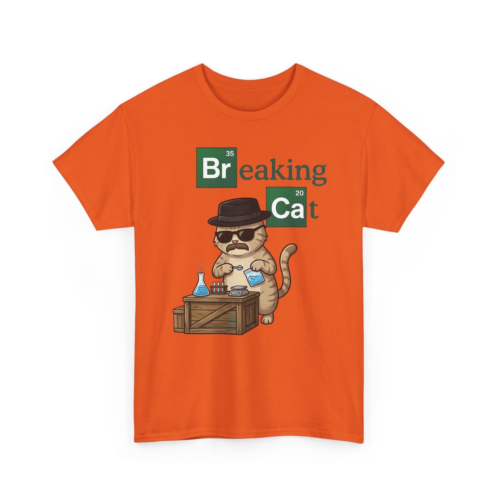 Breaking Cat T-Shirt — Funny Cat Graphic Tee