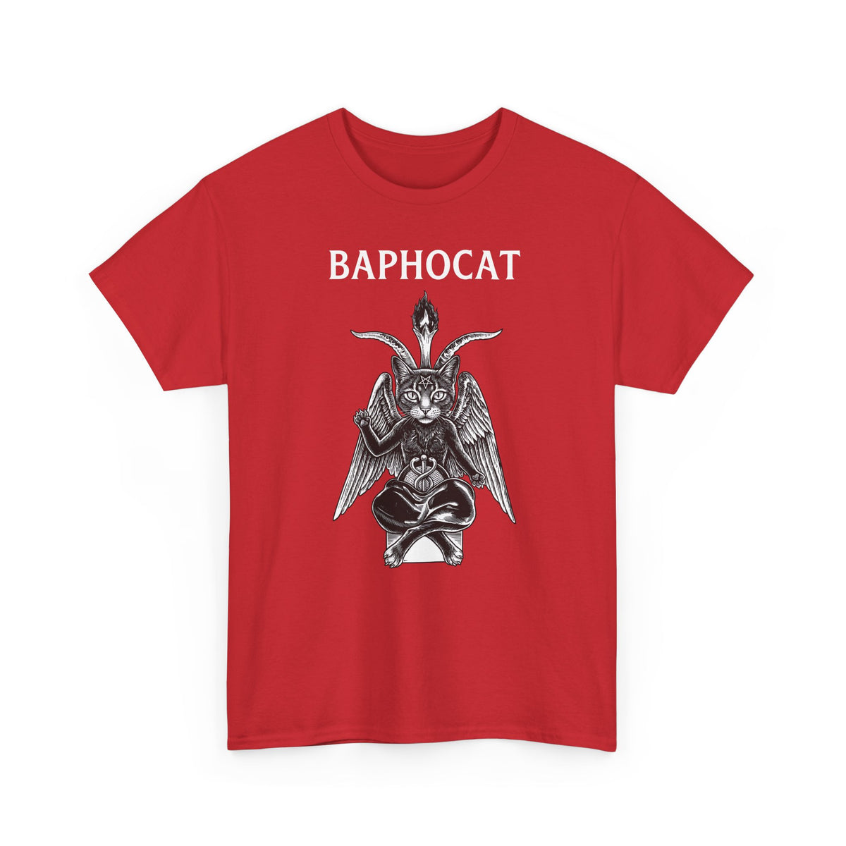 Baphocat Dark Evil Cat T-Shirt