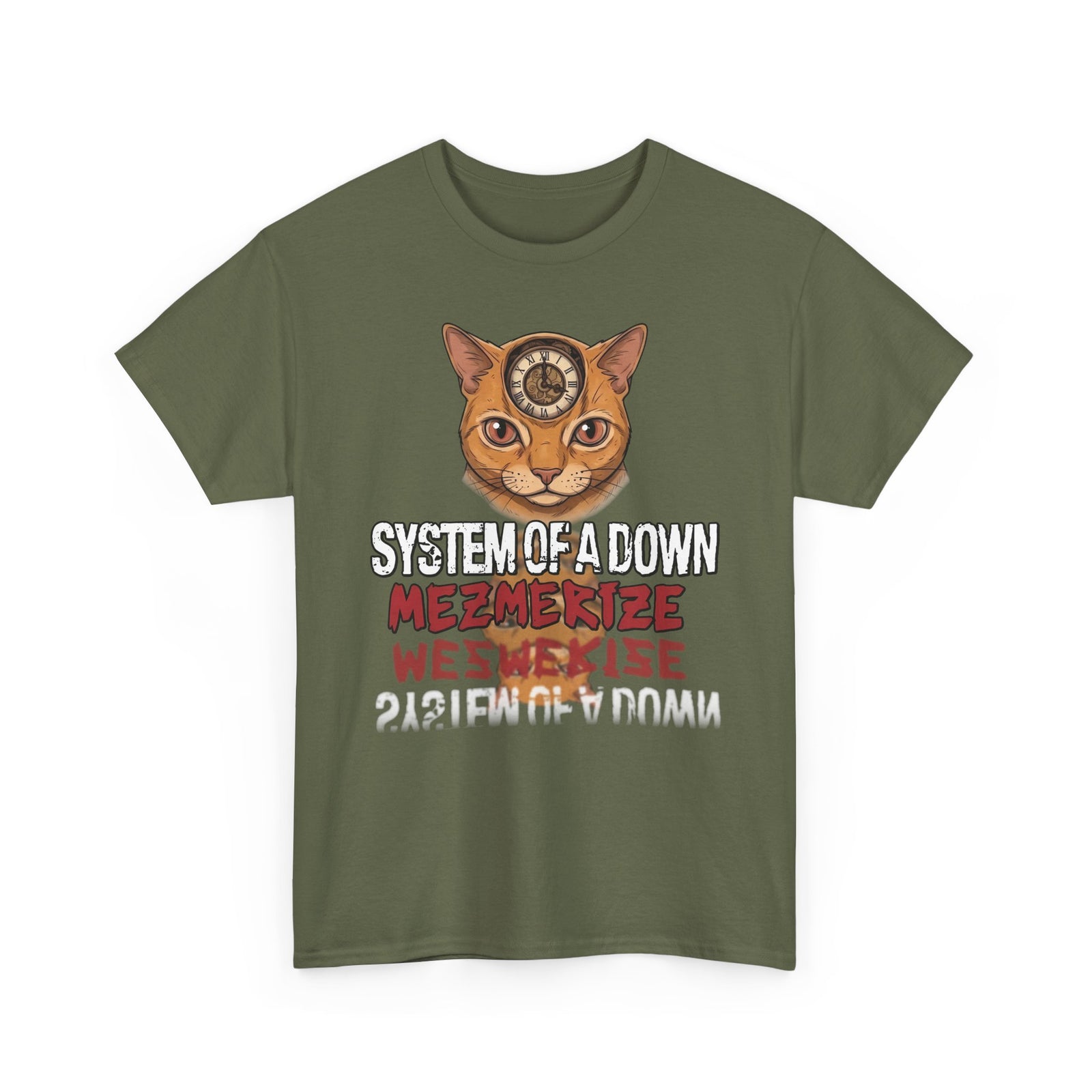 System Of A Down "Mezmerize" Cat T-Shirt