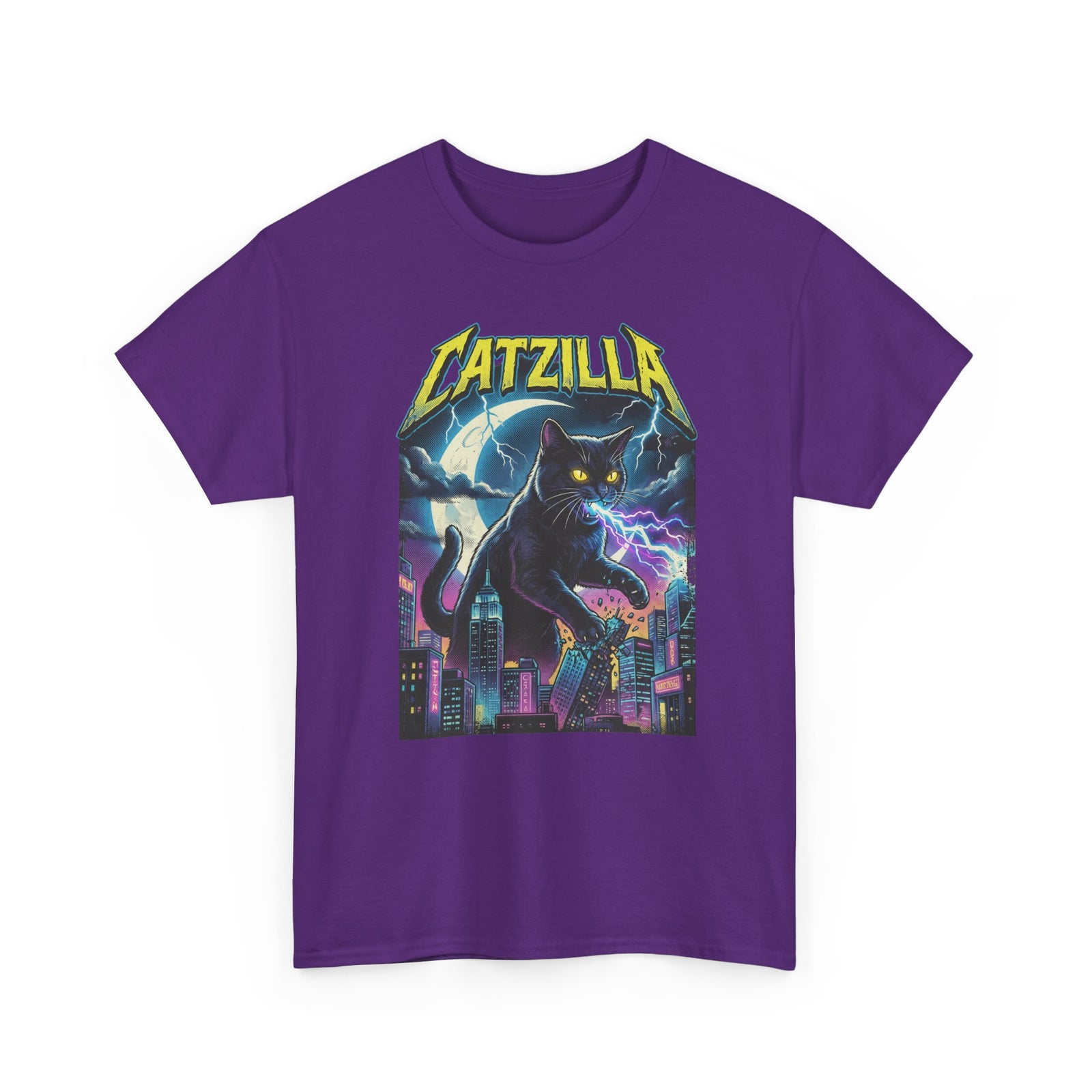 Cat Attack T-Shirt — Funny Graphic Cat Tee