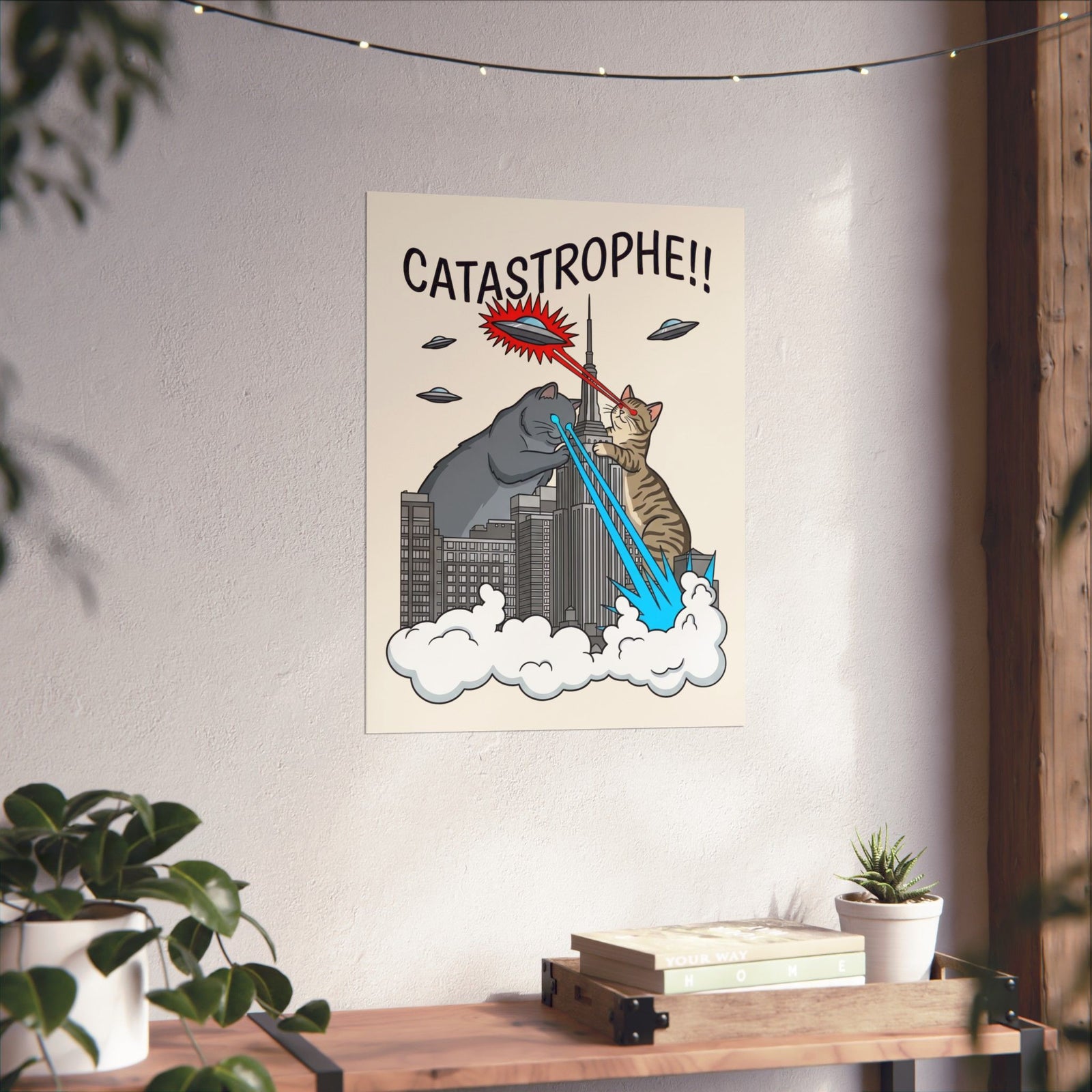 Catastrophe Cat Poster