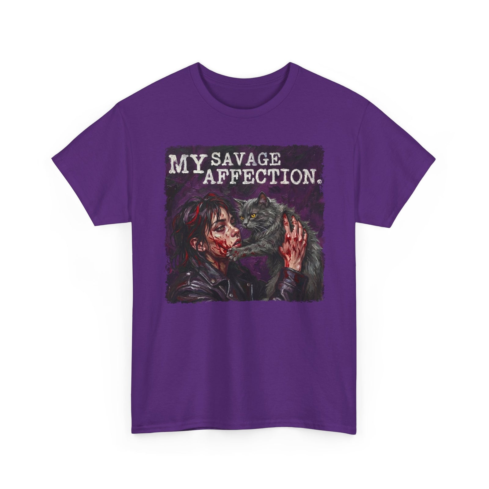 My Savage Affection T-Shirt — Bold Romantic Graphic Tee