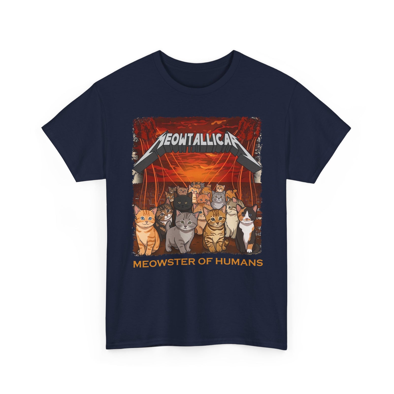 Meowster of Humans Cat T-Shirt