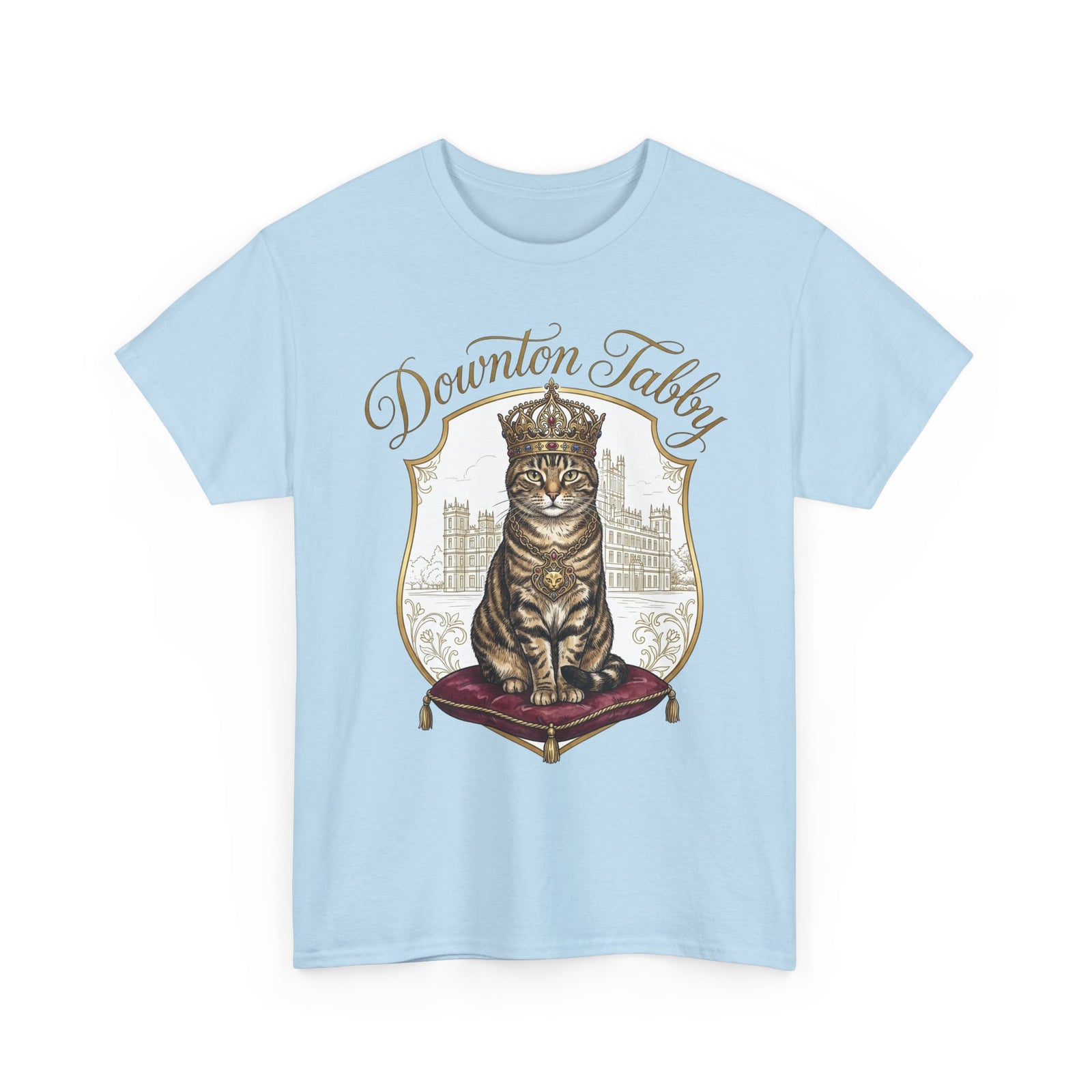 Downton Abbey Cat Parody T-Shirt — Funny Period Drama Cat Tee