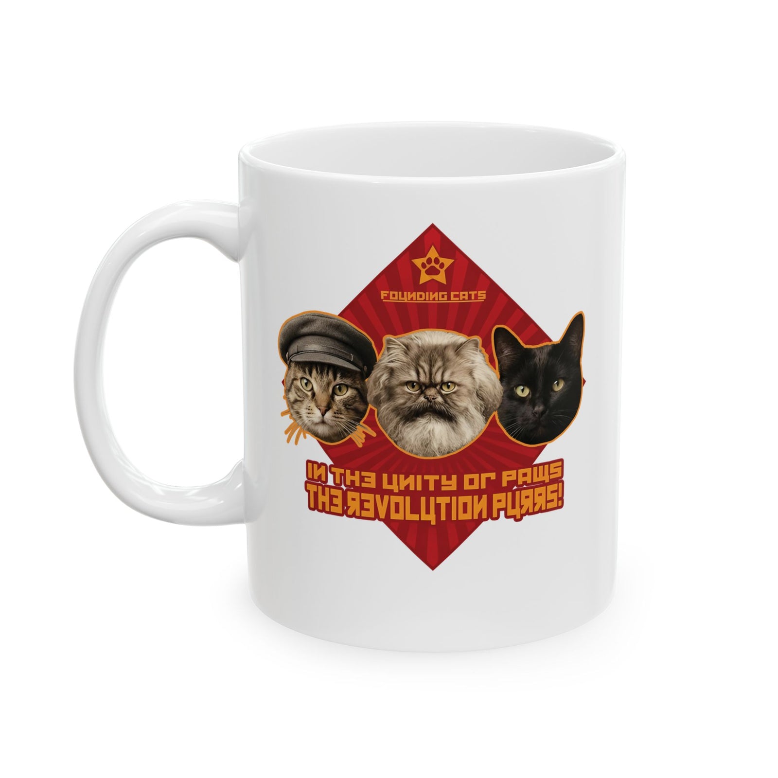 Founding Cats Ceramic Mug