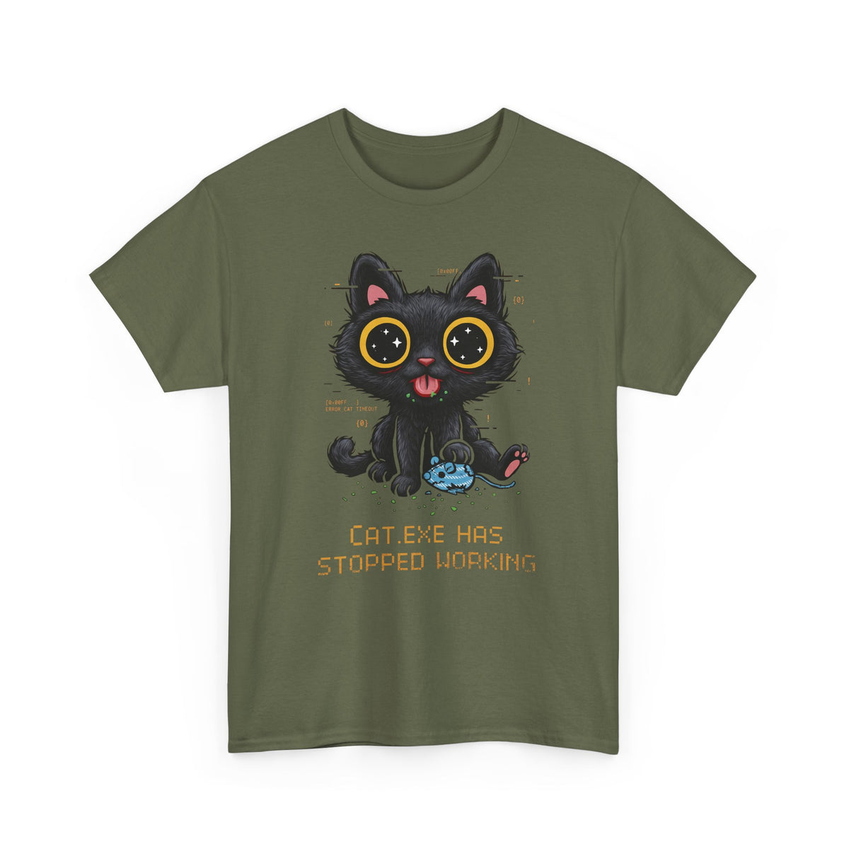 CAT.EXE Has Stopped Working T-Shirt