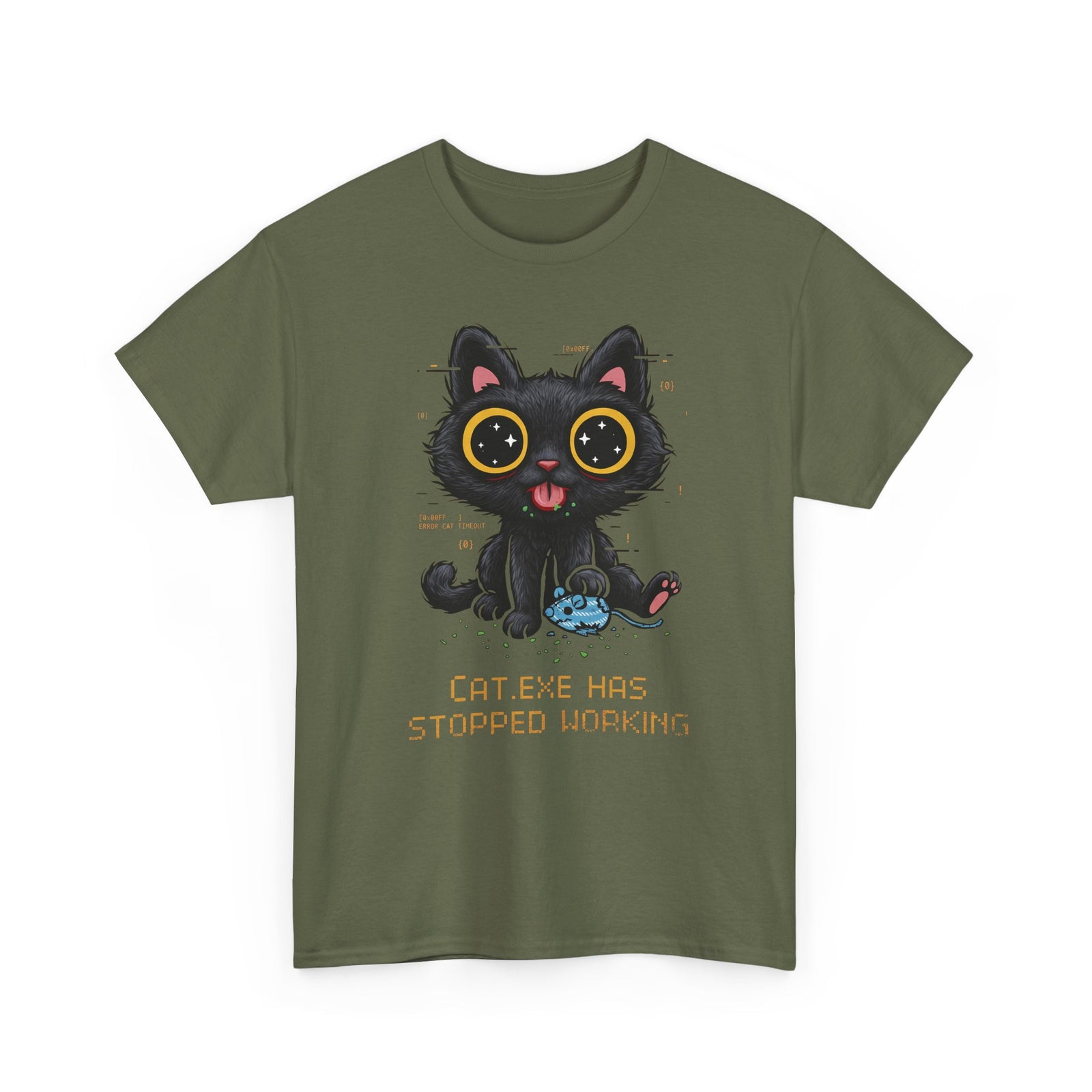 CAT.EXE Has Stopped Working T-Shirt