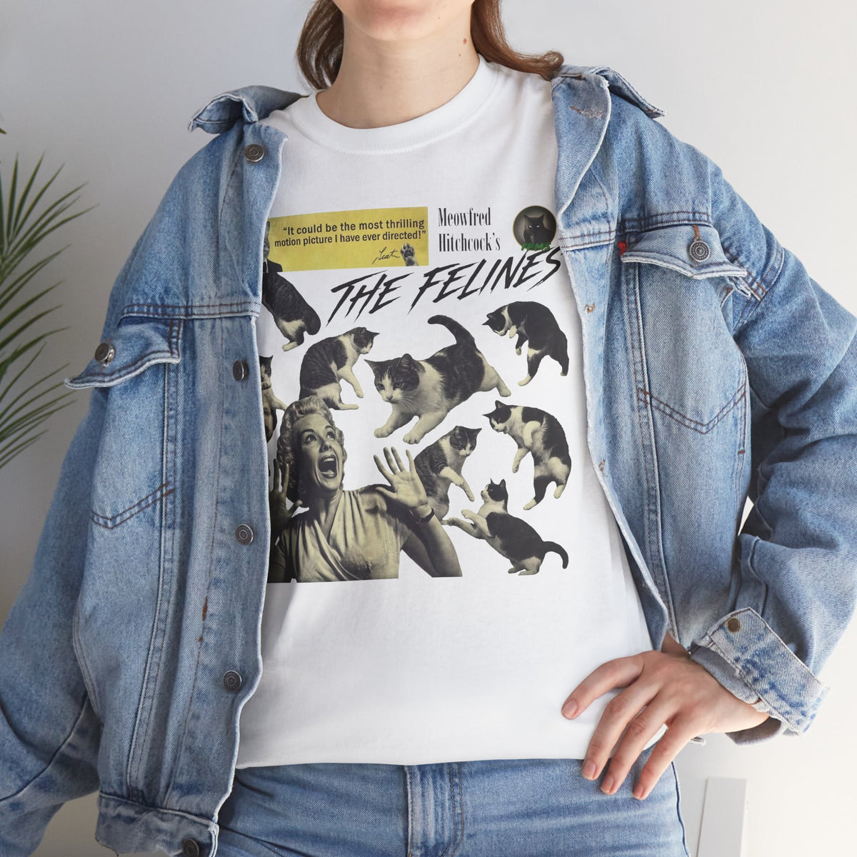 Retro Felines T-Shirt — Vintage Cat Graphic Tee