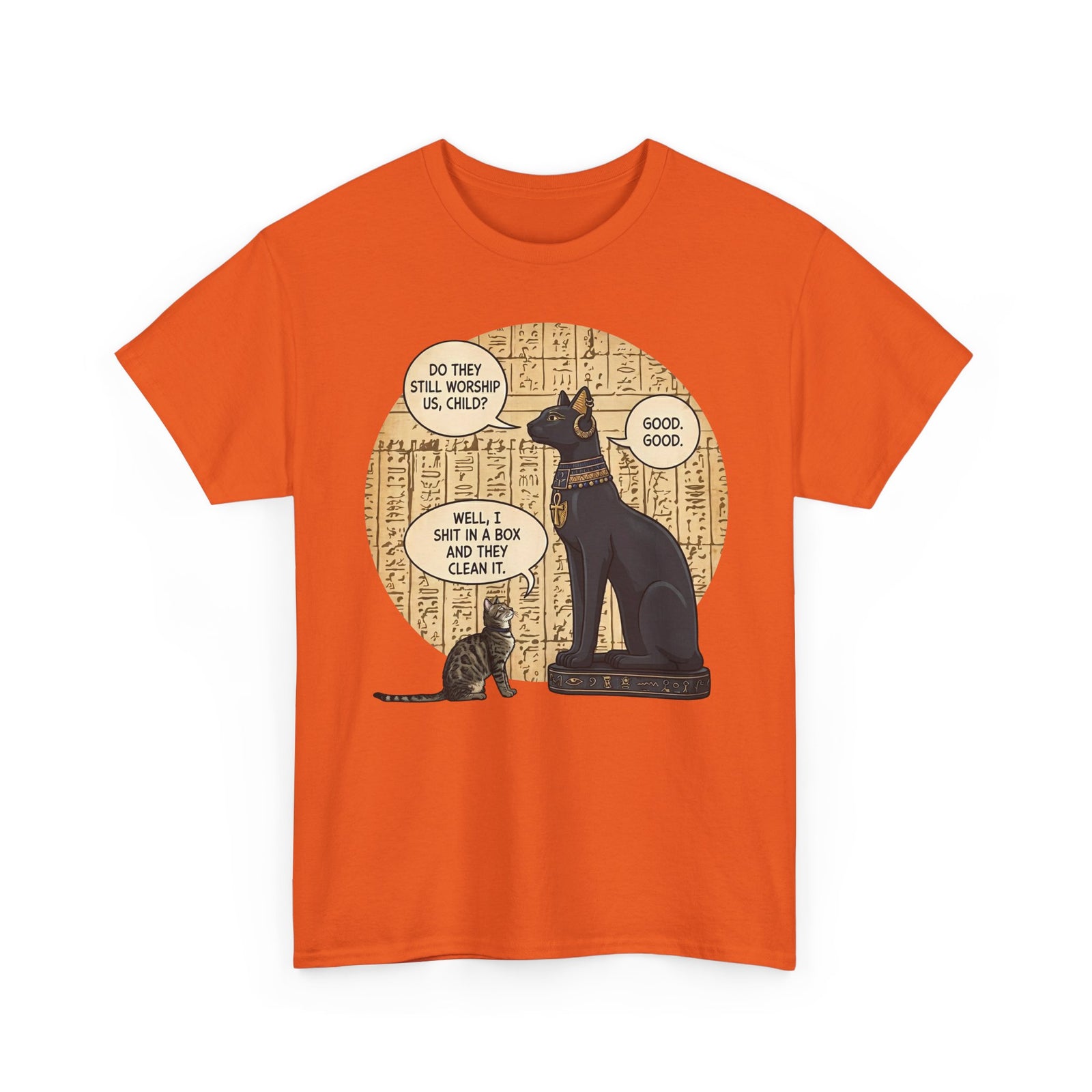 Do People Still Worship Cats? Funny T-Shirt — Novelty Cat Lover Tee