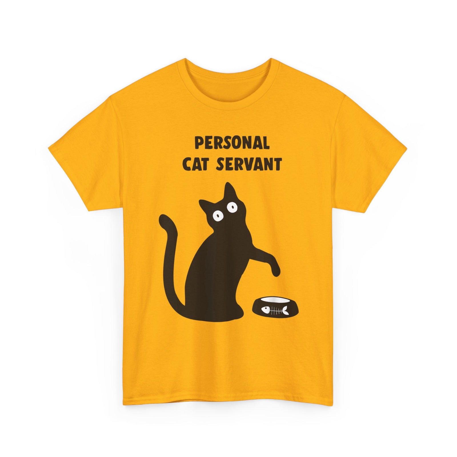 Personal Cat Servant T-Shirt — Funny Cat Tee
