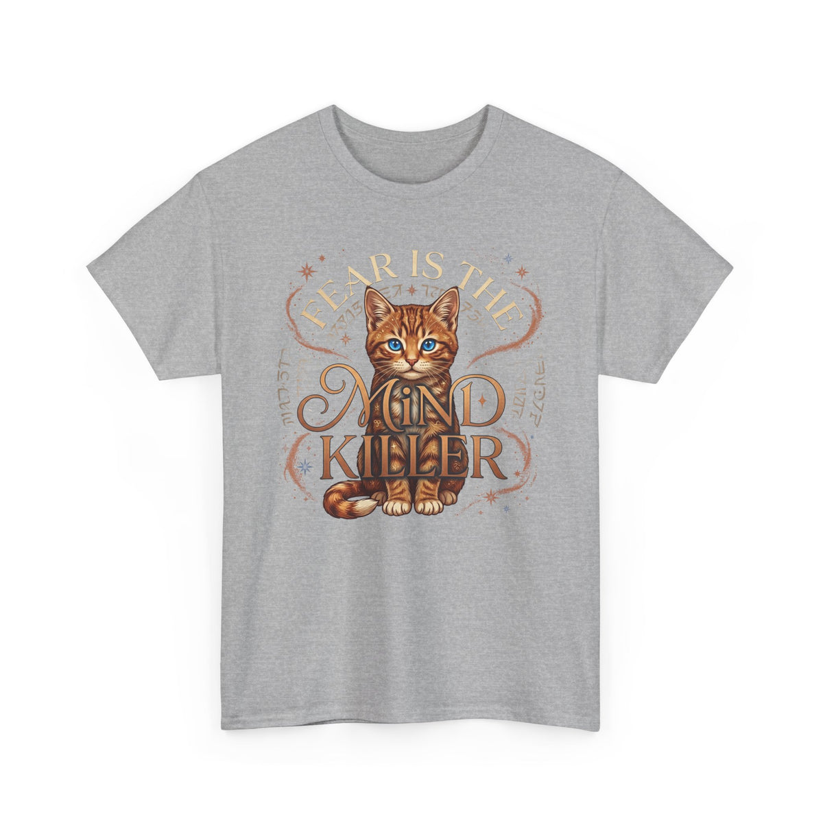 Cute Cat "Fear Is the Mind Killer" T-Shirt