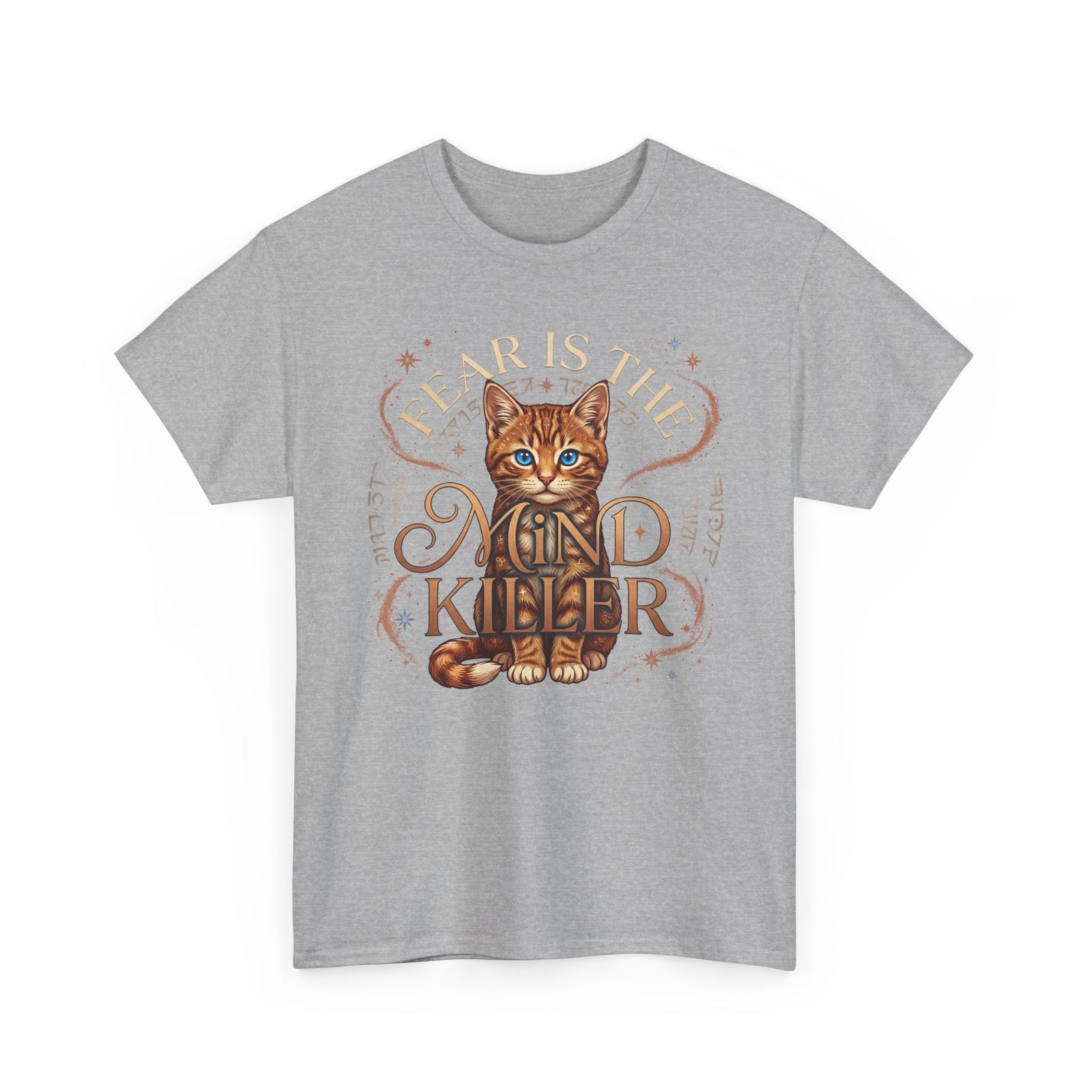 Cute Cat "Fear Is the Mind Killer" T-Shirt