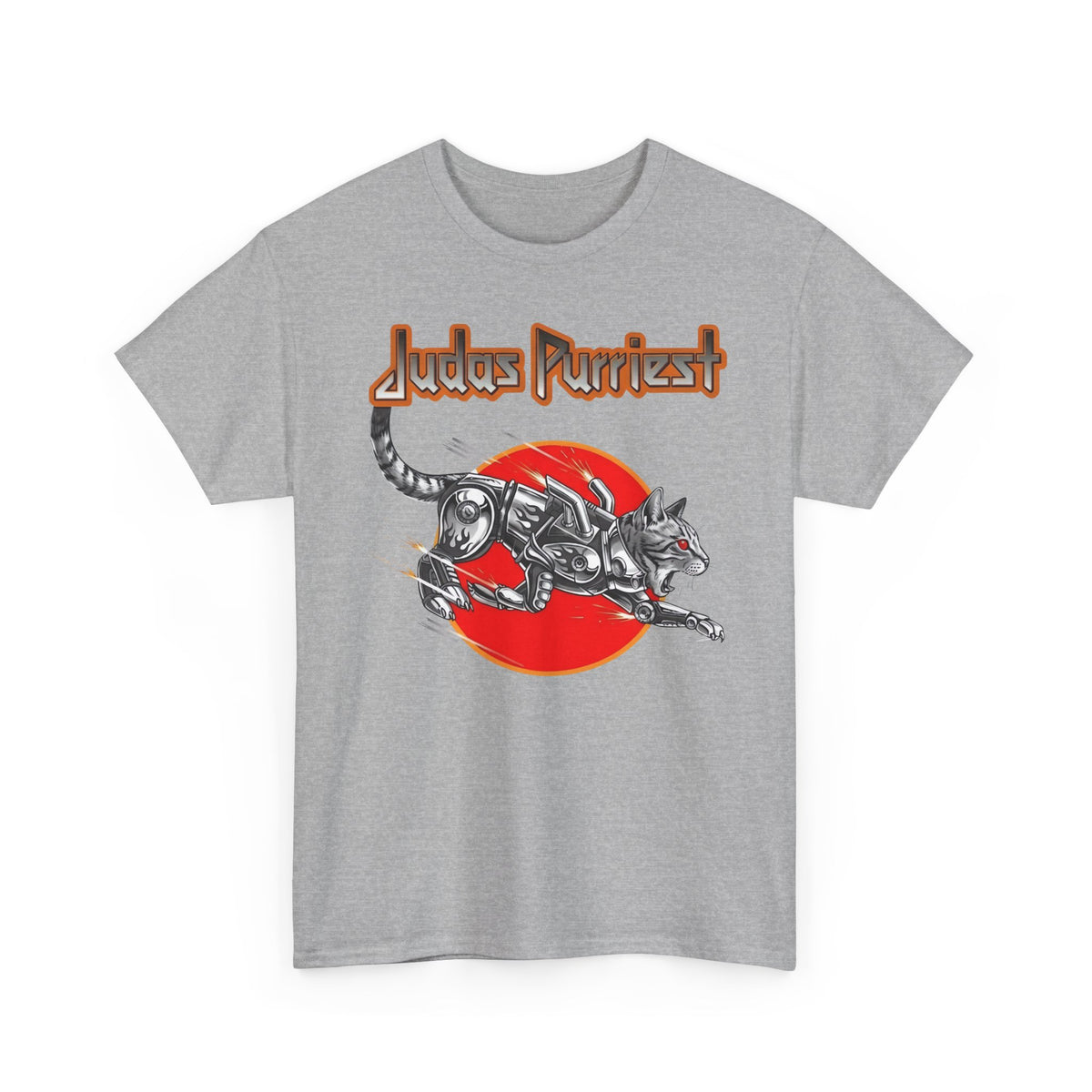 Judas Purriest Cat Graphic Tee