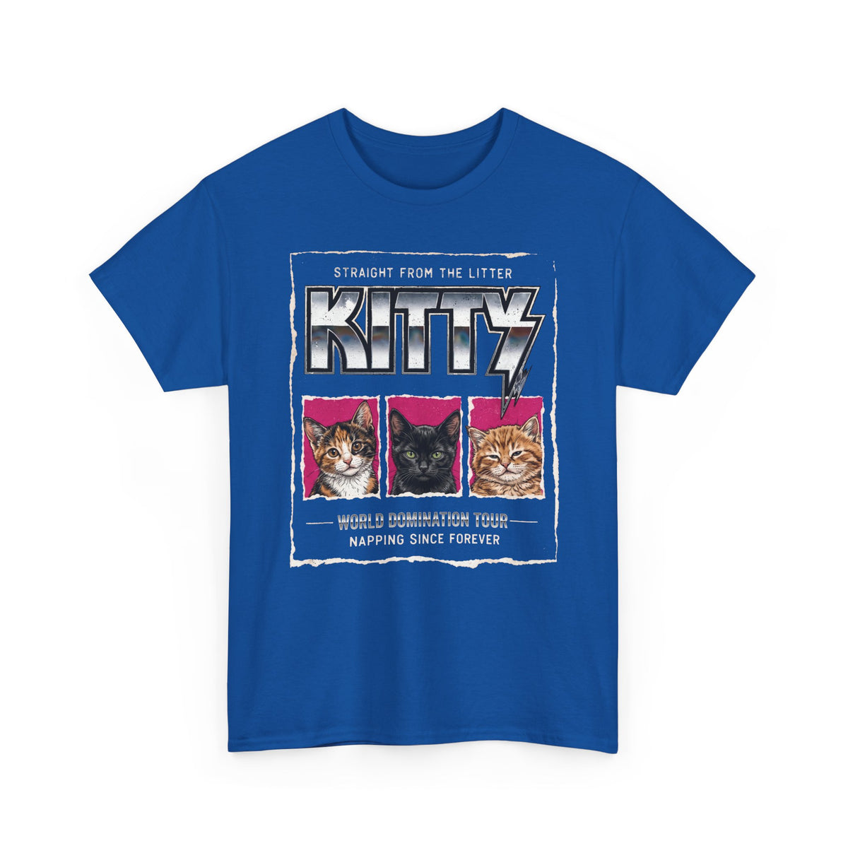 Straight From the Litter Kitty T-Shirt Funny Cat Lover Tee