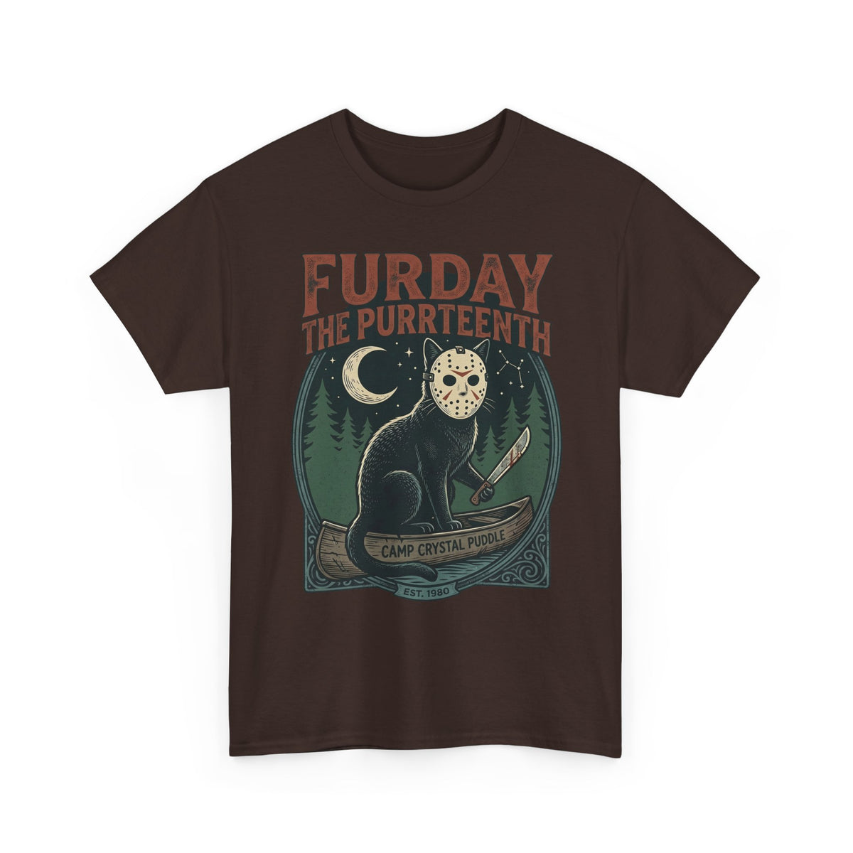 Horror Cat "Furday the Purrteenth" T-Shirt